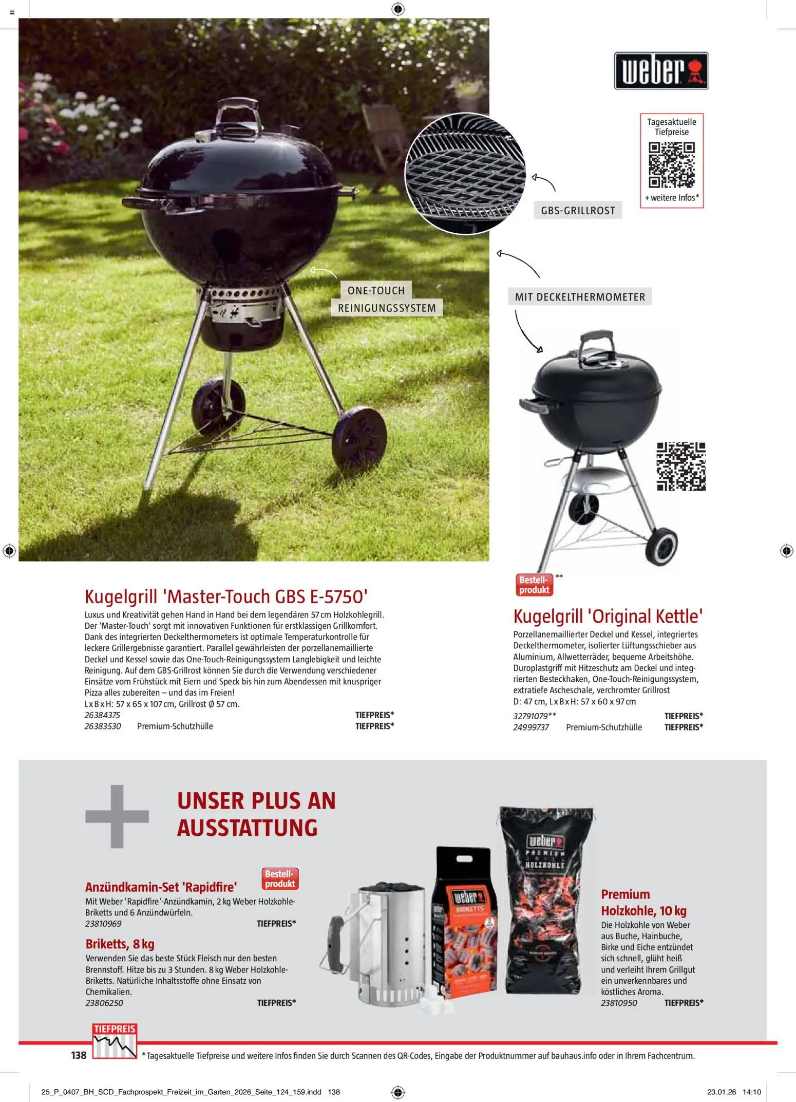 Bauhaus Freizeit im Garten gültig ab 01.05.2026 | Seite: 138 | Produkte: Pizza