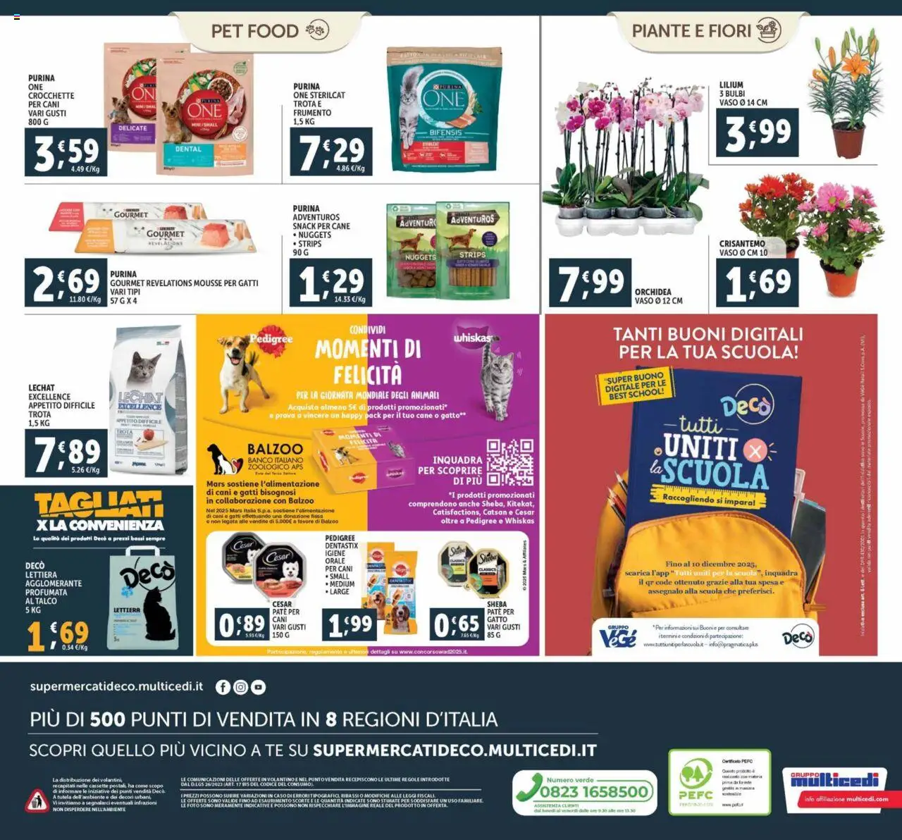 Volantino Decò del 03.10.2025 | Pagina: 20 | Prodotti: Tè, Talco, Nuggets, Orchidea
