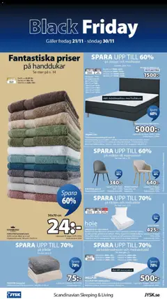 JYSK - Black Friday - Förhandsvisning av reklamblad från butik JYSK aktuell från 21.11.2025 | Sida: 16