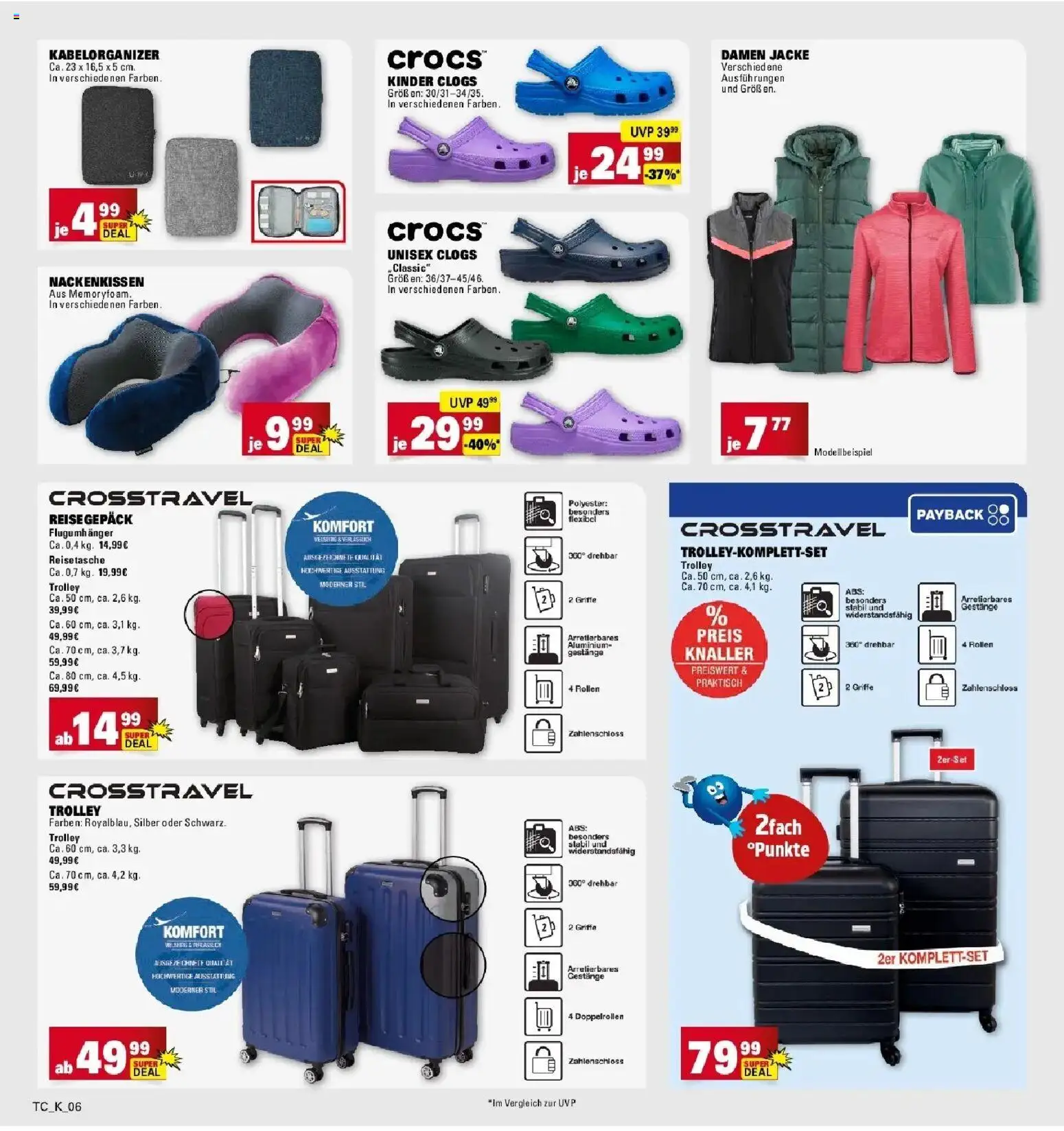 Angebote – gültig ab 27.04.2026 | Seite: 71 | Produkte: Jacke, Reisetasche