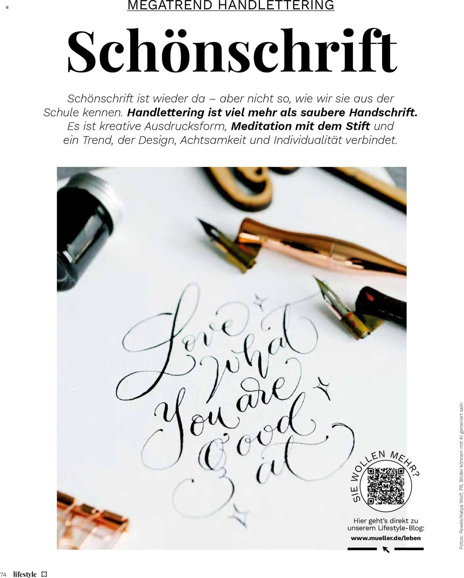 Müller Magazine Lifestyle 6/25 gültig ab 17.11.2025 | Seite: 74