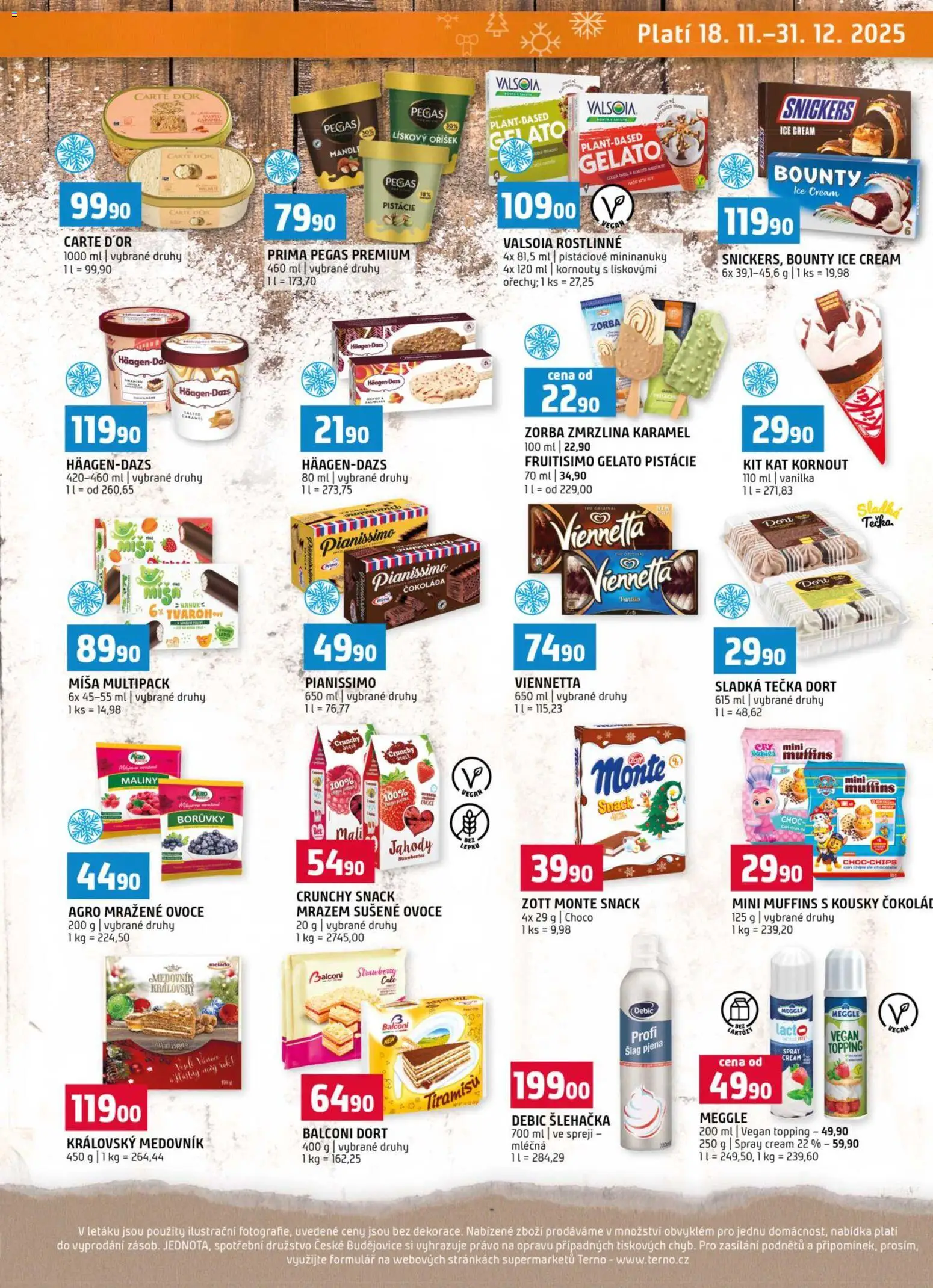 Terno leták od 17.12.2025 | Strana: 23 | Produkty: Vegan, Čokoláda, Jahody, Maliny