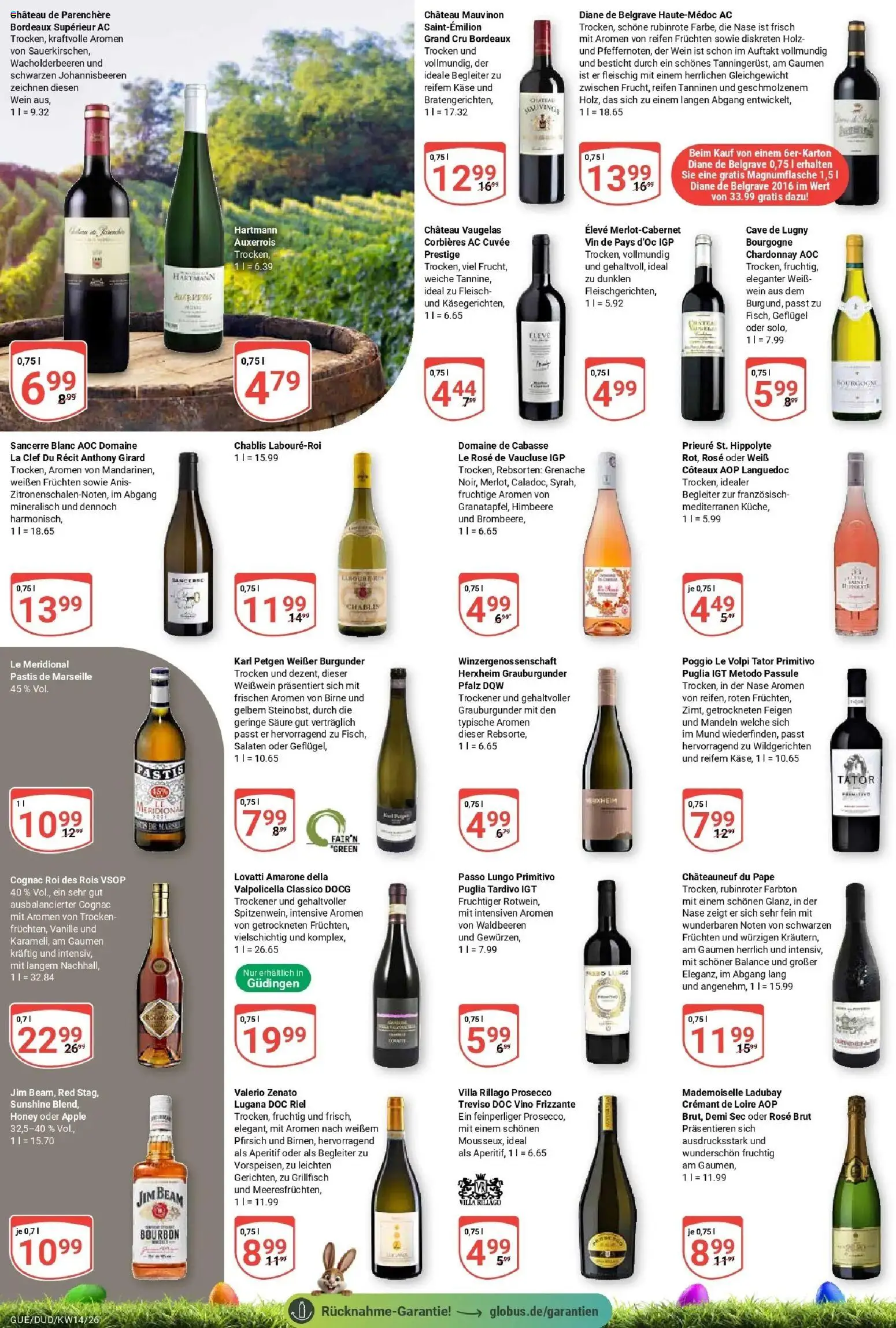 Globus prospekt Saarbrücken-Dudweiler	 – gültig ab 30.03.2026 | Seite: 21 | Produkte: Jim beam, Käse, Prosecco, Bourbon
