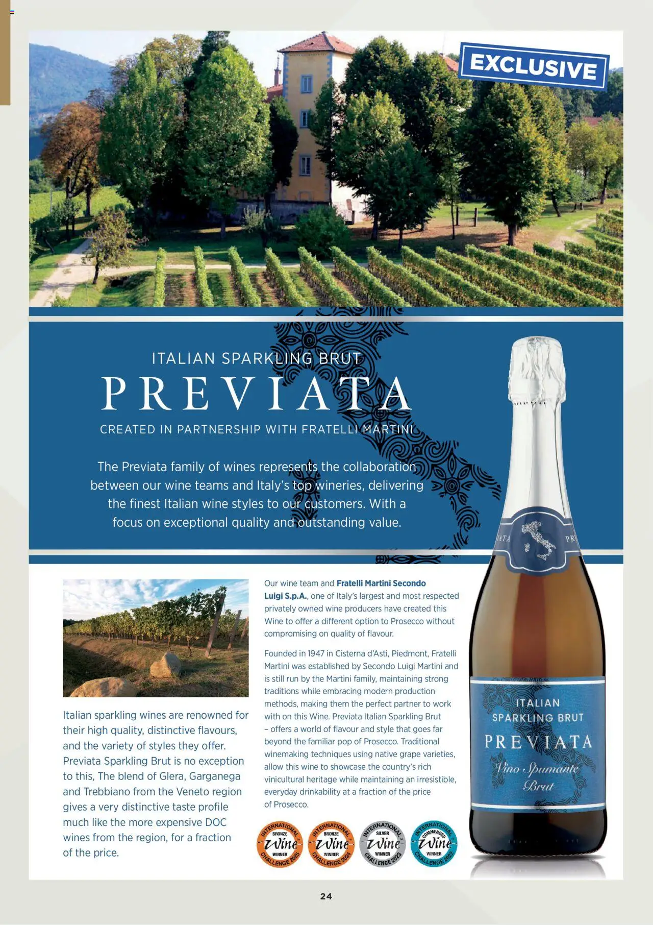  | Page: 24 | Products: Prosecco, Grape, Wine