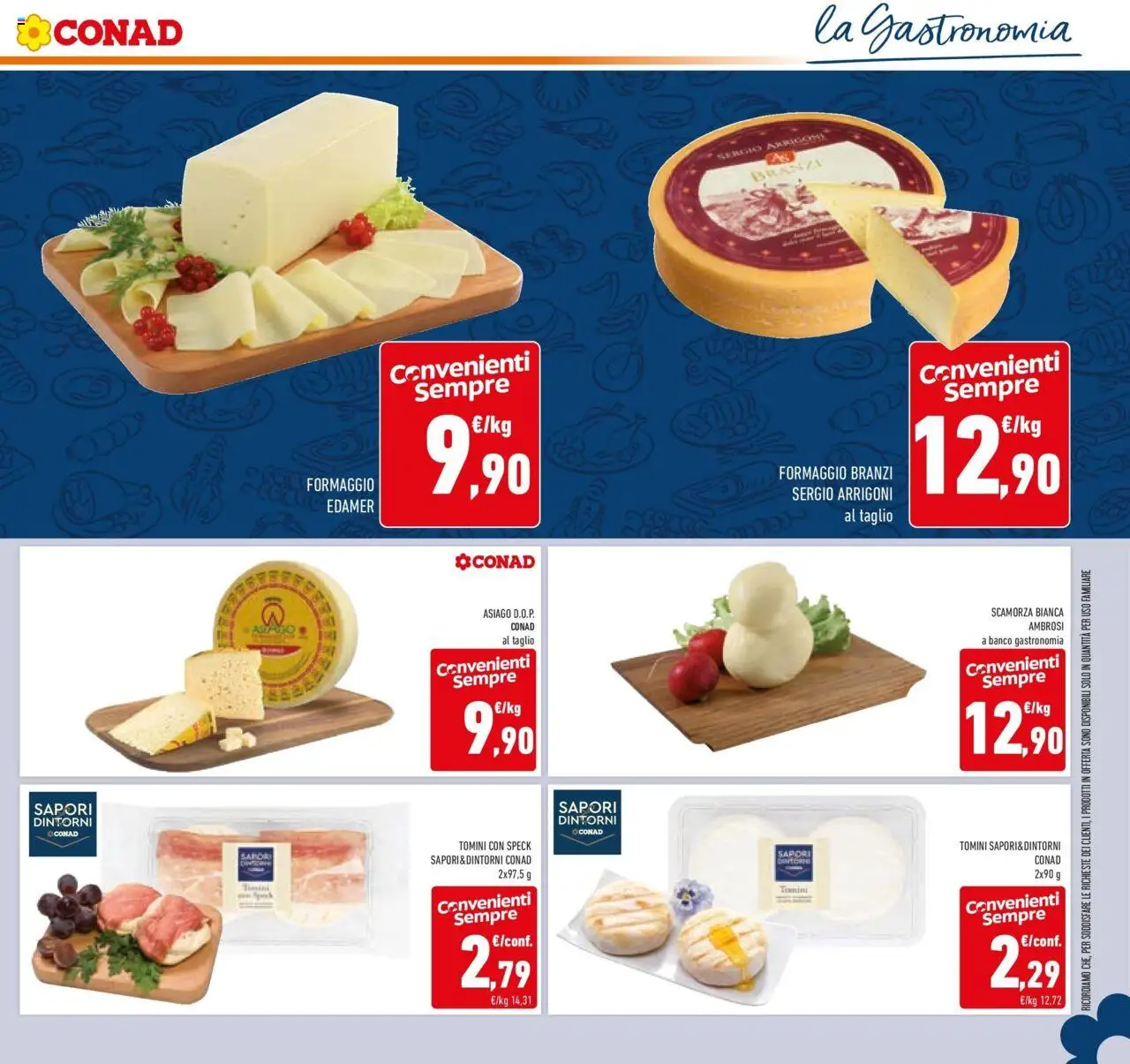 Volantino Conad del 08.10.2025 | Pagina: 25 | Prodotti: Speck, Formaggio