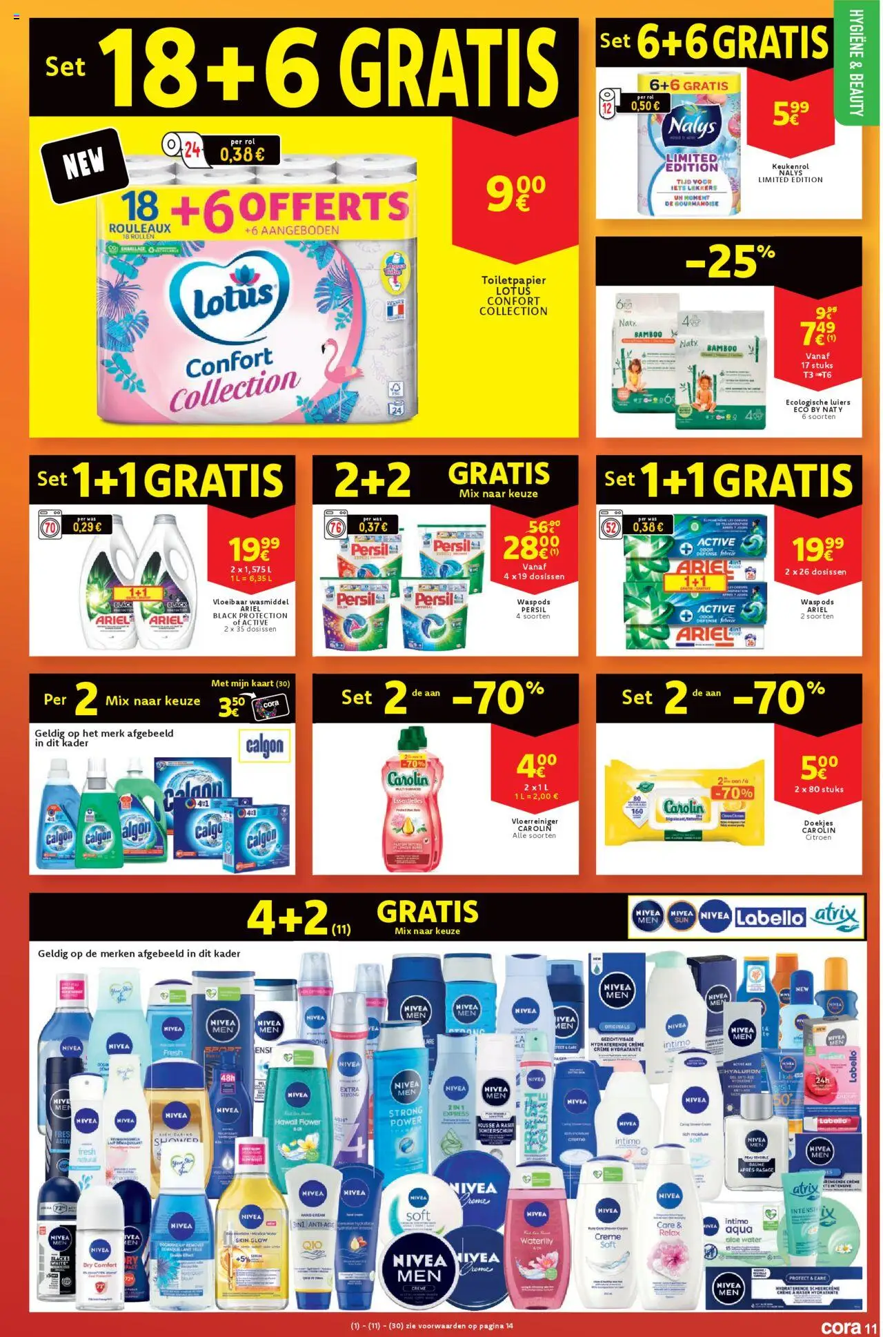  | Pagina: 11 | Producten: Toiletpapier, Citroen, Scheerschuim, Kaart