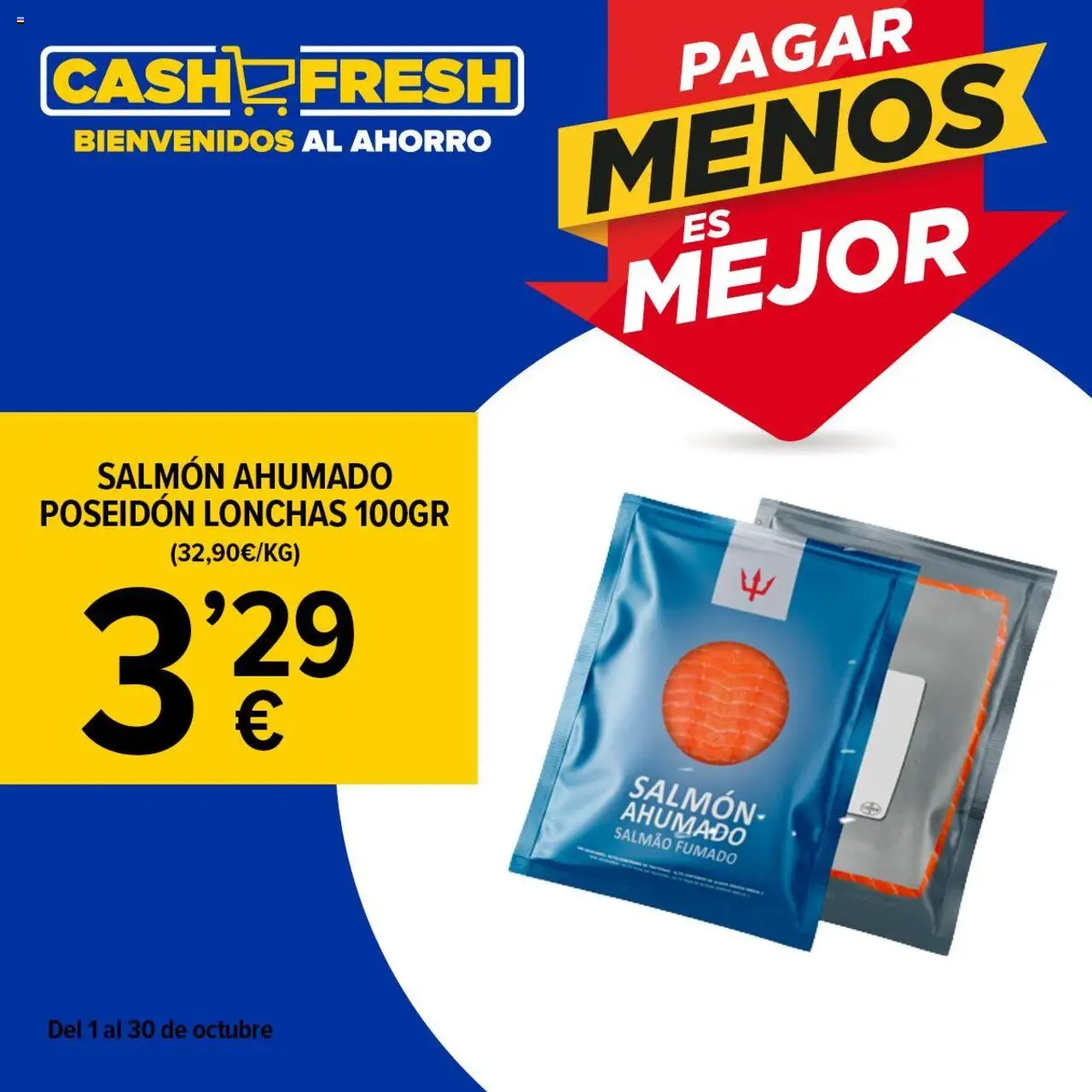 Cash Fresh folleto │ válido desde el 01.10.2025 | Página: 2 | Productos: Salmón ahumado