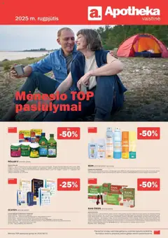 Apotheka leidinių peržiūra, galiojančių nuo 01.08.2025