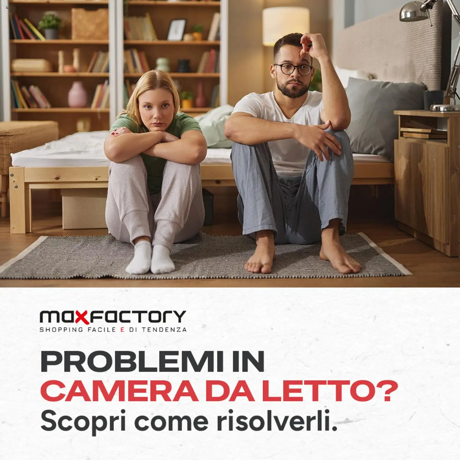 Volantino Max Factory del 27.01.2026 | Pagina: 1 | Prodotti: Letto