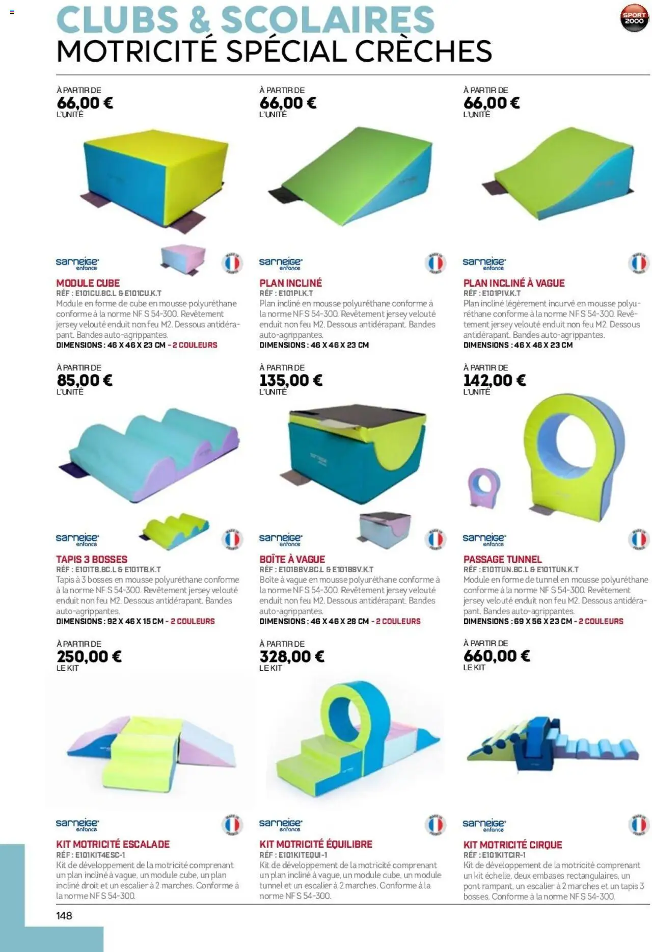 {H1} | Page: 148 | Produits: Mousse, Tapis