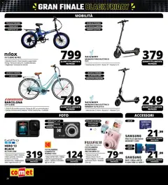 Anteprima del volantino Comet - Black Friday valido a partire dal 26.11.2025 | Pagina: 20 | Prodotti: Fotocamera, Disco, Alluminio, Batteria