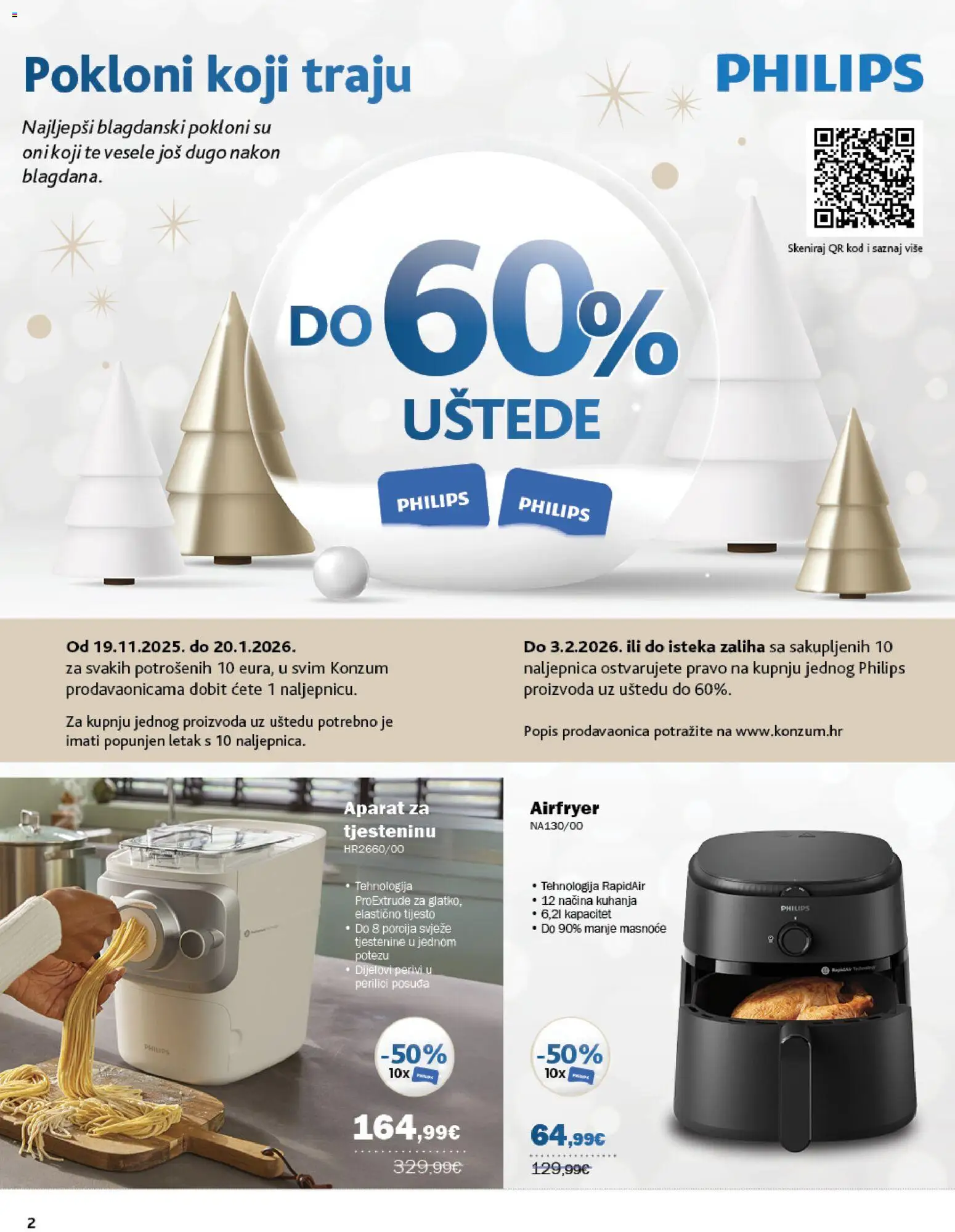 Konzum HR akciós ujság - amely érvényes a következő dátumtól: 19.11.2025 | Oldal: 2