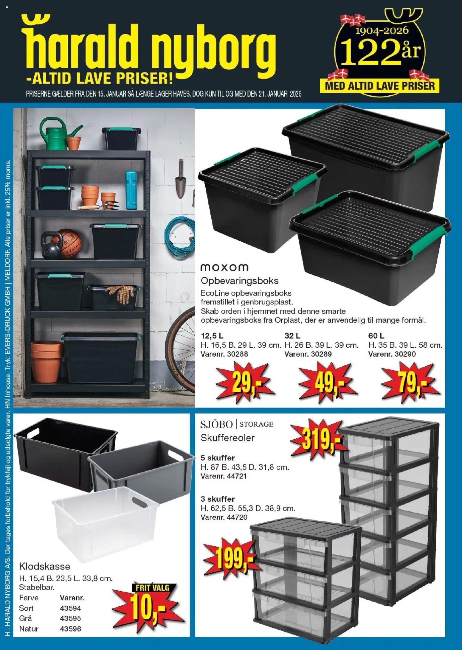 Harald Nyborg tilbudsavis – gyldig fra 15.01.2026 | Side: 51 | Produkter: Skab
