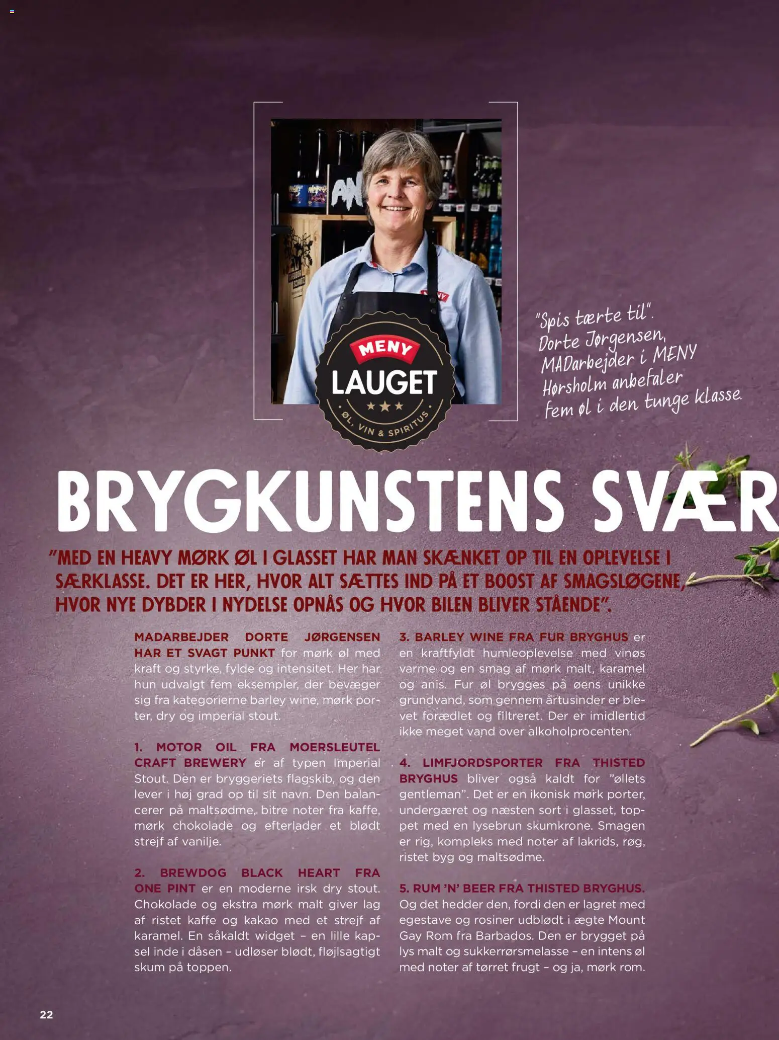 Meny tilbudsavis – gyldig fra 28.11.2025 | Side: 22 | Produkter: Chokolade, Vin, Kakao, Tørret frugt