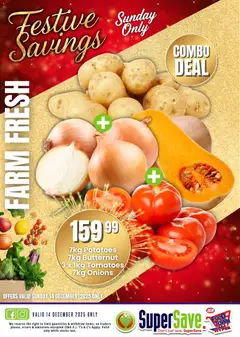 Super Save specials catalogue – valid from 14.12.2025