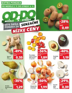Kaufland leták platný od 30.10.2025 | Strana: 72