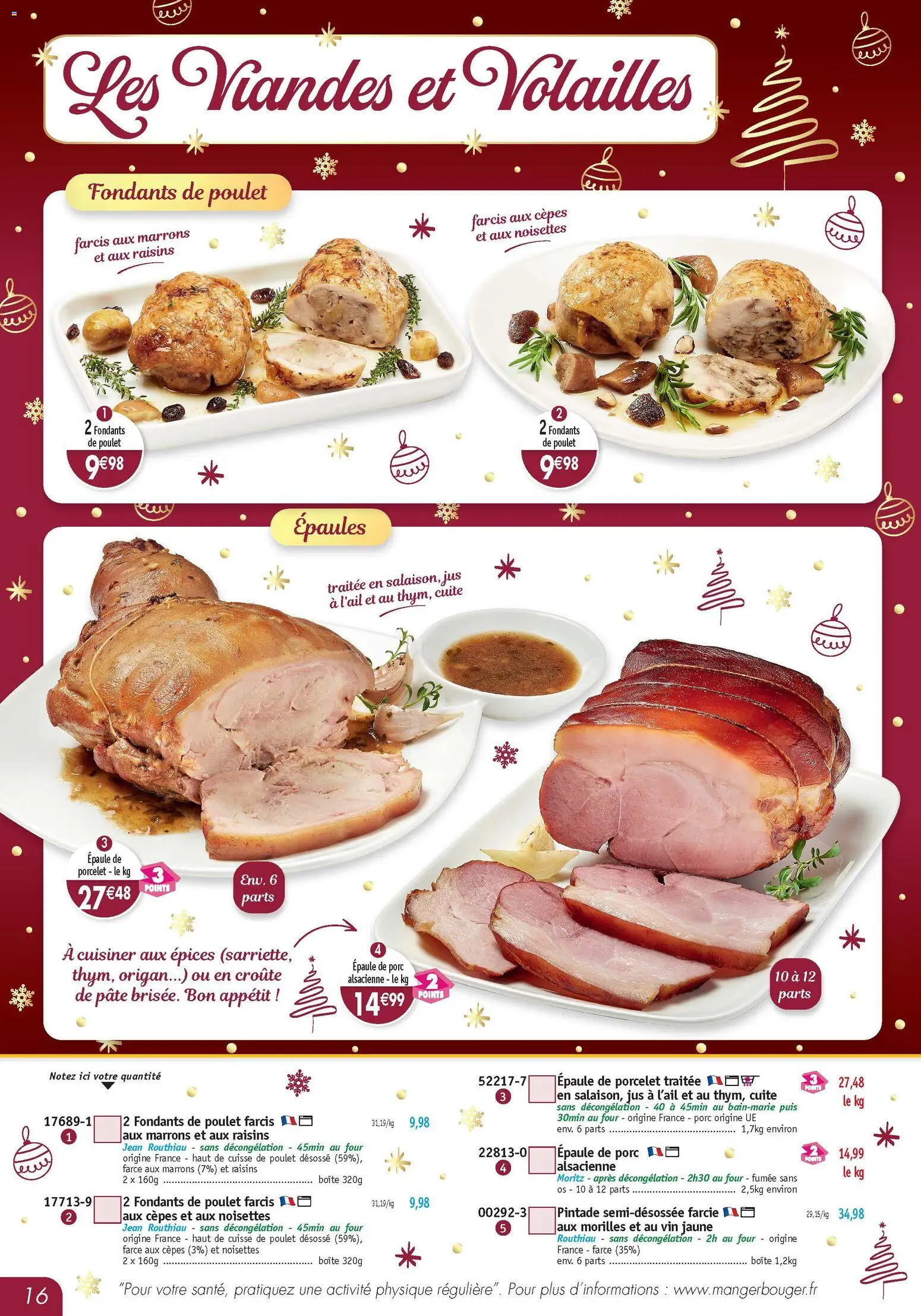 {H1} | Page: 16 | Produits: Origan, Pintade, Vin, Porc