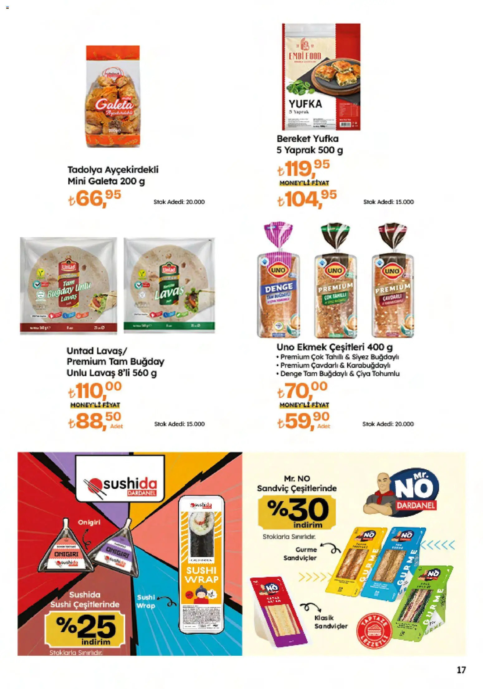 Migros Katalog - Migroskop - 23.10.2025 tarihinden itibaren geçerlidir | Sayfa: 17 | Ürünler: Salam, Jambon, Piliç, Dana füme