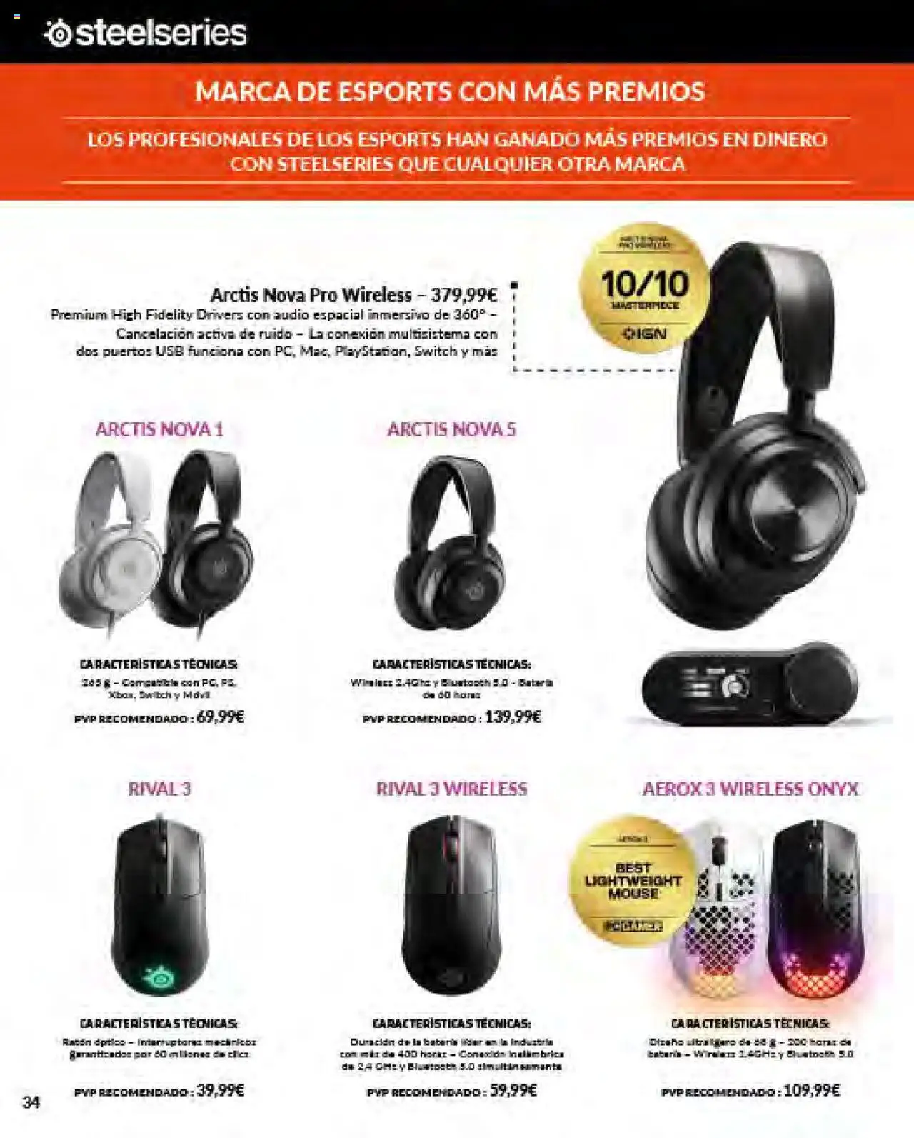 Game - PC Gaming  │ válido desde el 10.12.2024 | Página: 32 | Productos: Mouse, Audio, USB