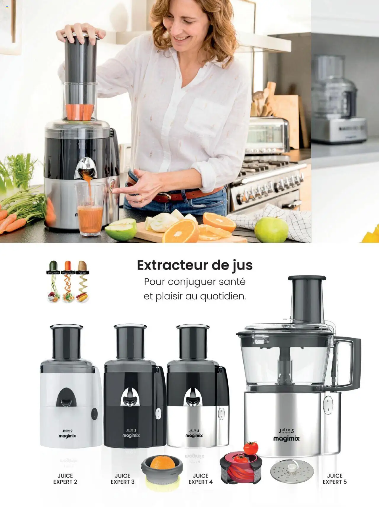  | Page: 8 | Produits: Fusilli, Extracteur de jus, Jus