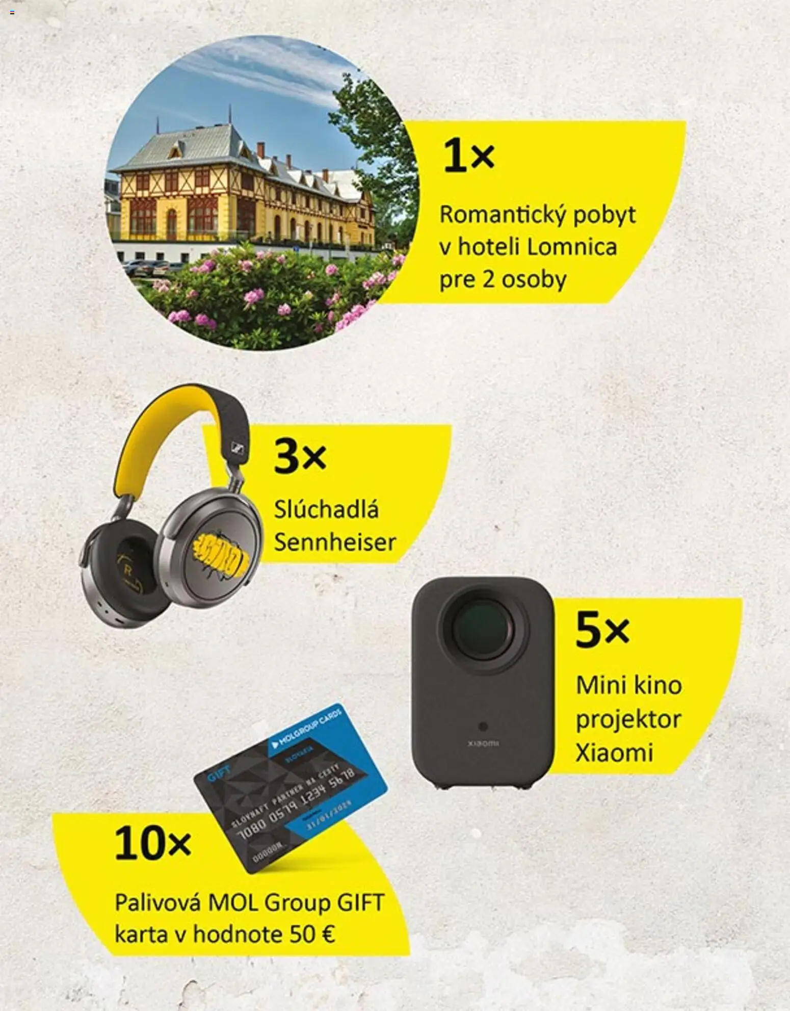 Nové Slovnaft akcie – leták je platný od 01.03.2026 | Strana: 2 | Produkty: Slúchadlá, Xiaomi