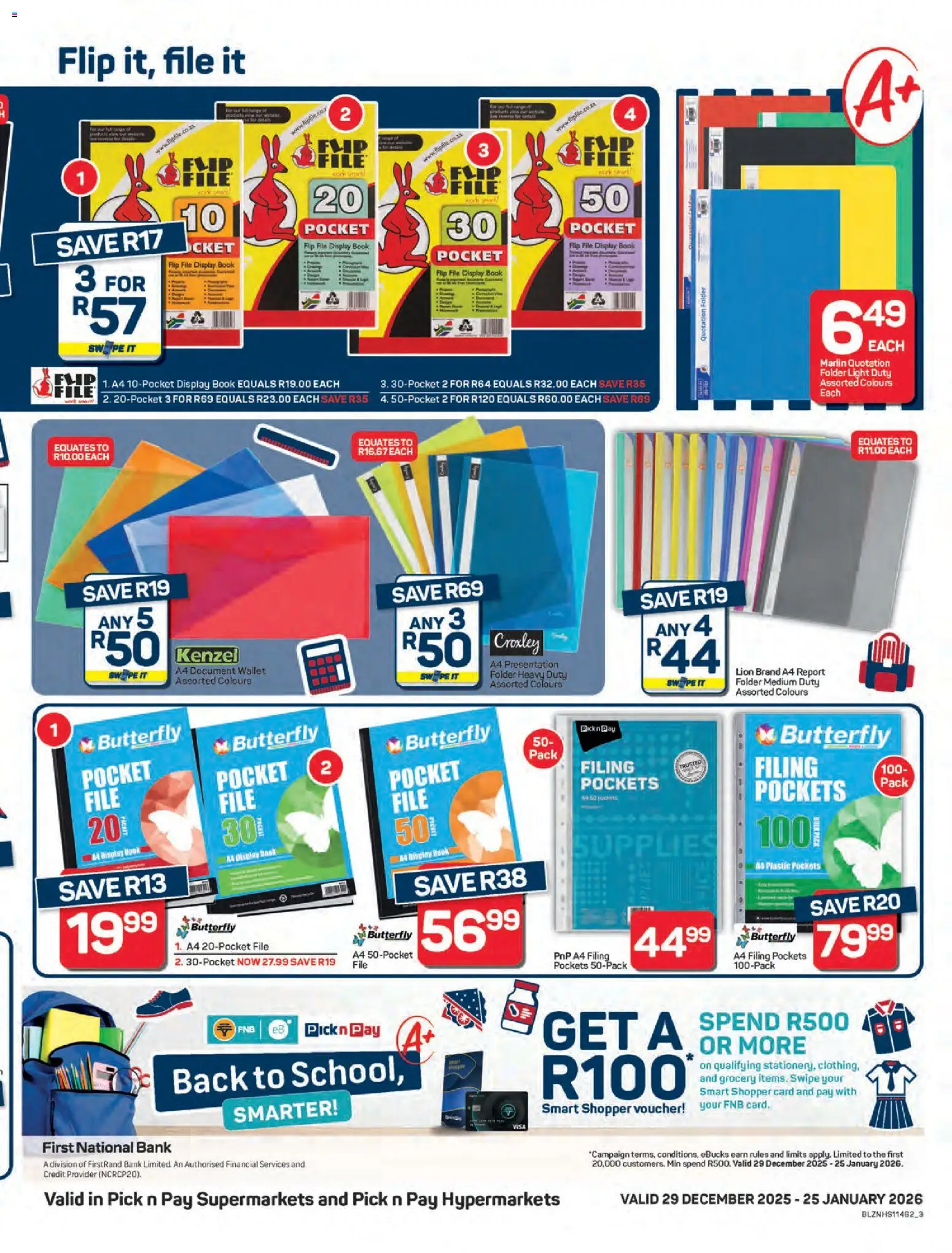 New Pick n Pay catalogue – valid from 29.12.2025 | Page: 3 | Products: Wallet, Light