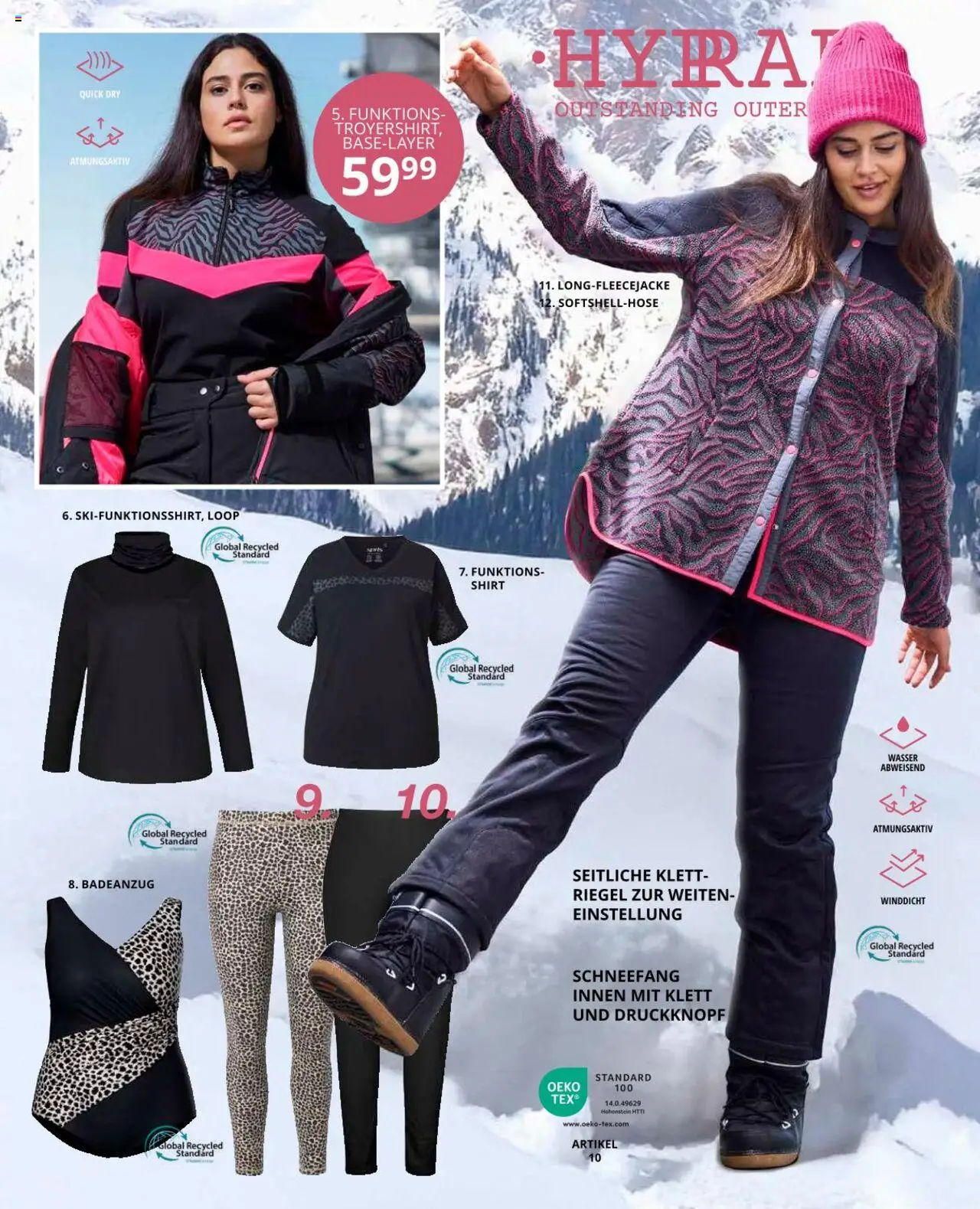 Ulla Popken Prospekt 	 – gültig ab 01.10.2025 | Seite: 159 | Produkte: Shirt, Wasser, Badeanzug