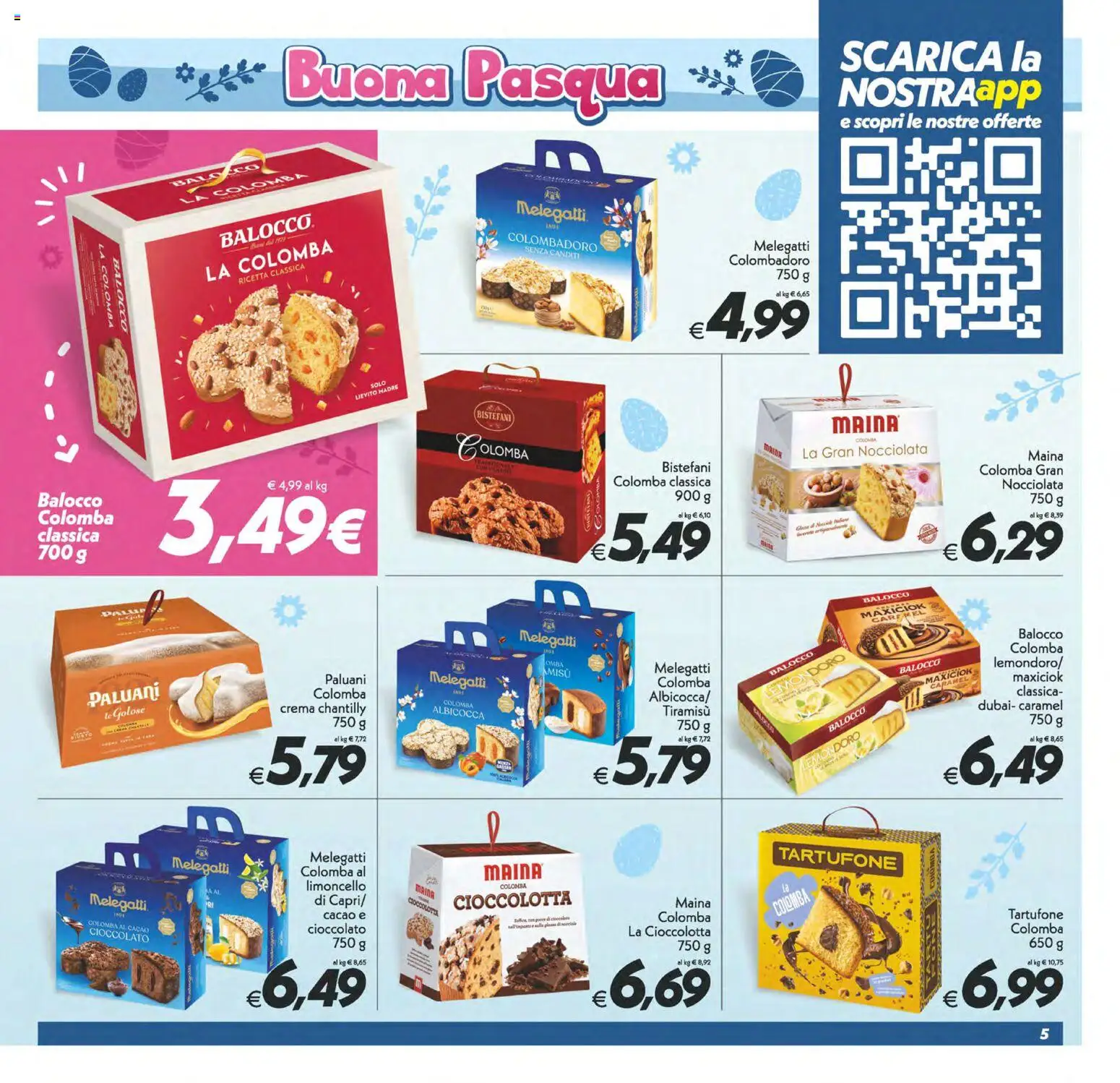 Volantino SuperConveniente del 27.03.2026 | Pagina: 5 | Prodotti: Crema, Cioccolato, Tè, Limoncello