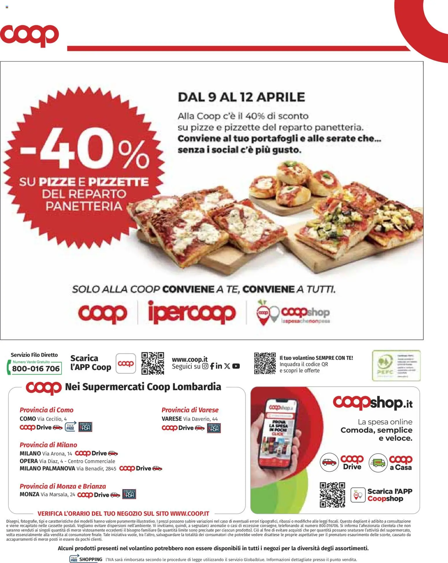 Volantino COOP del 07.04.2026 | Pagina: 6 | Prodotti: Tè