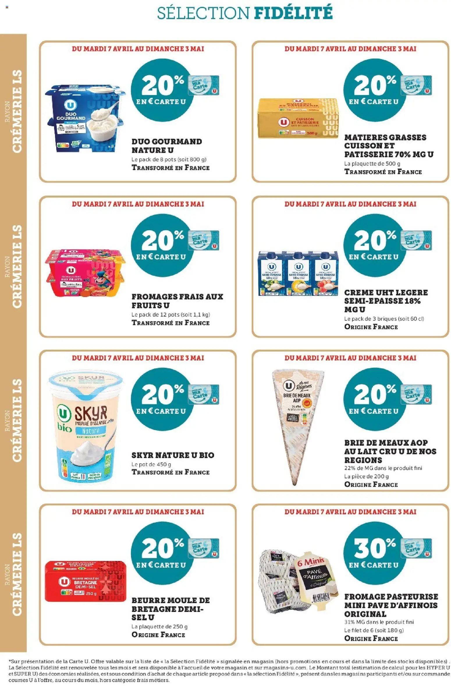 {H1} | Page: 6 | Produits: Lait, Beurre, Skyr, Crème