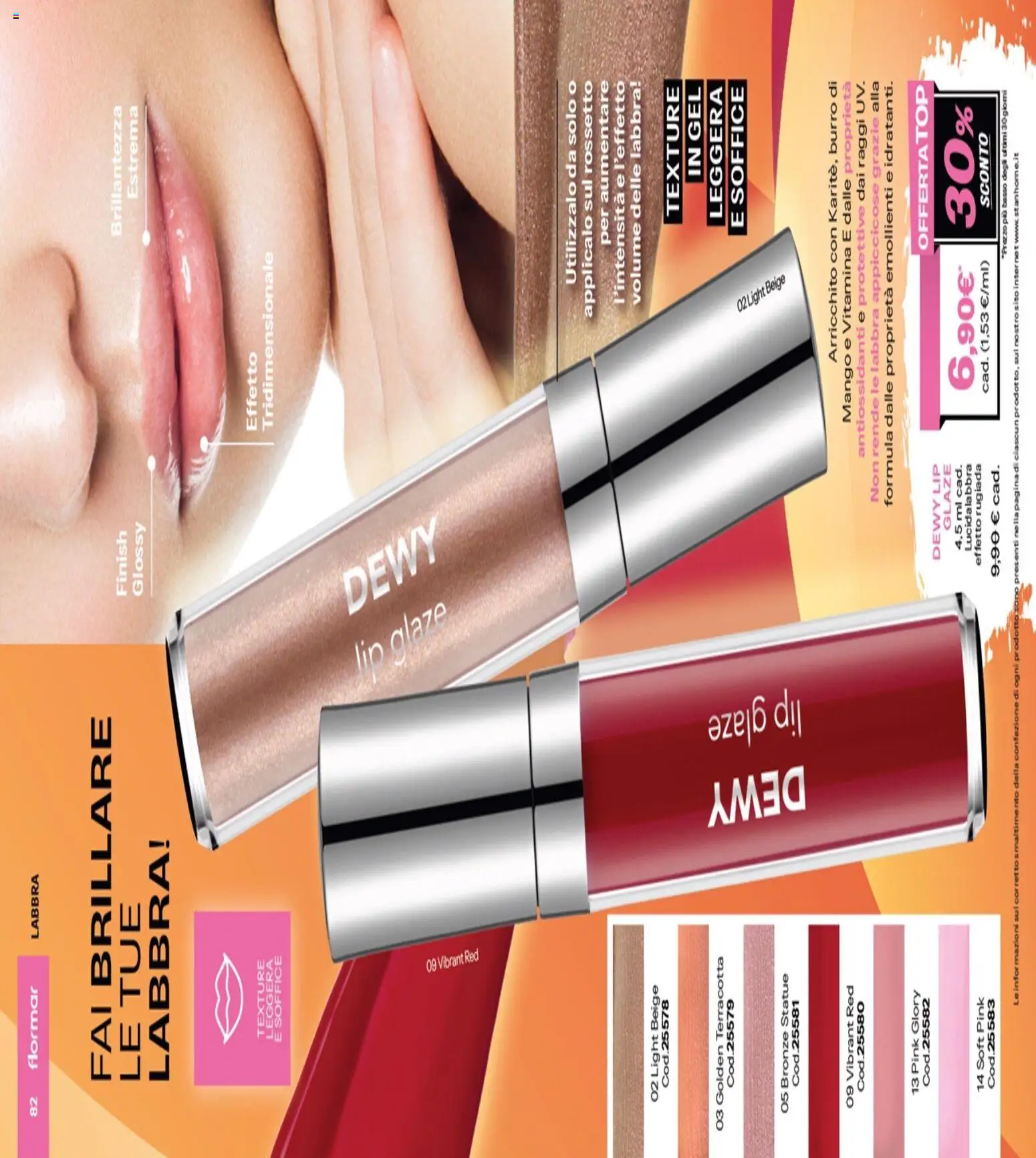 Volantino Stanhome del 21.10.2025 | Pagina: 42 | Prodotti: Rossetto, Lucidalabbra, Mango, Burro