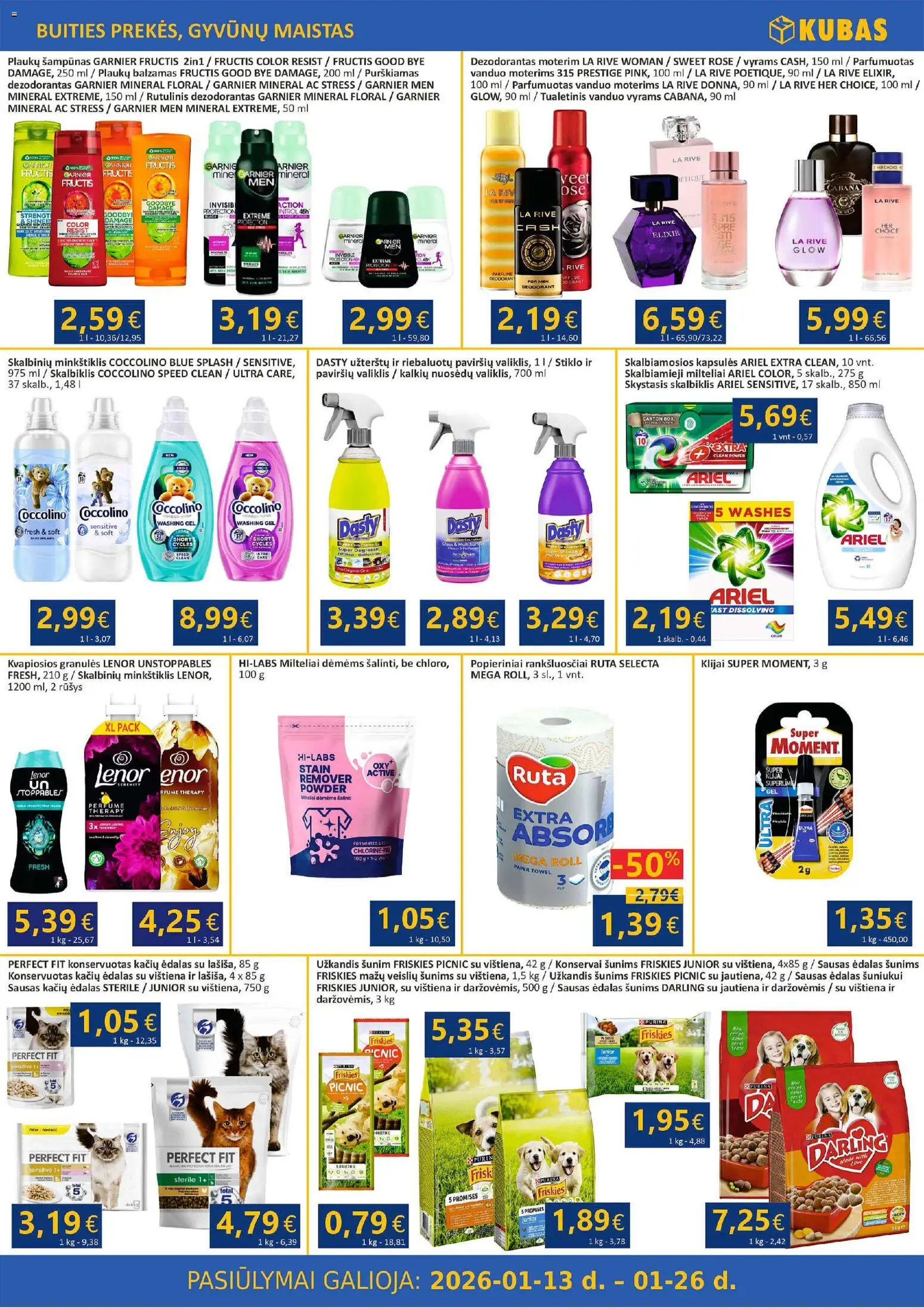 Kubas akcijos nuo 13.01.2026 | Puslapis: 11 | Prekių: Balzamas, Parfumuotas vanduo, Rutulinis dezodorantas, Konservai