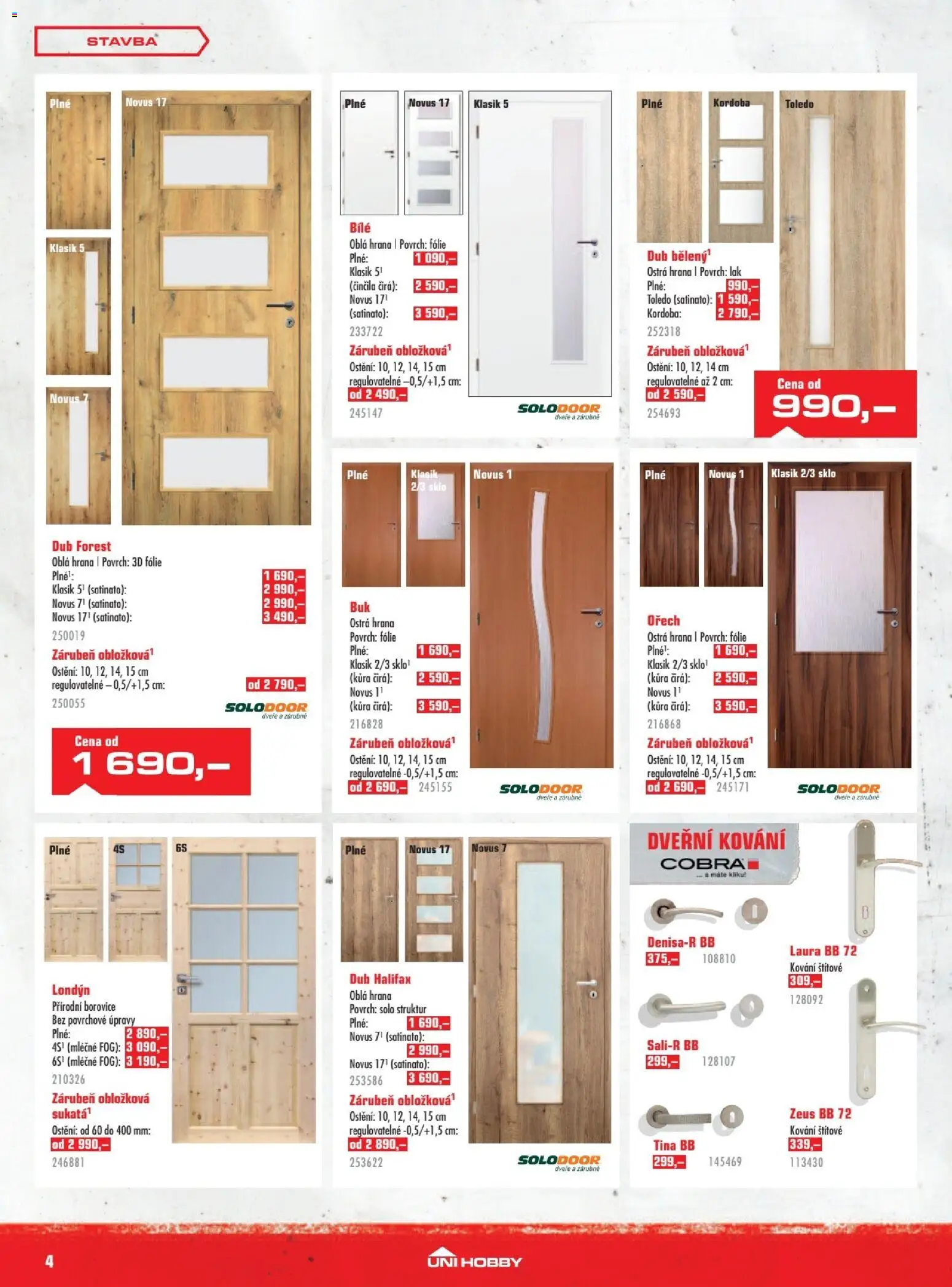 Uni Hobby leták od 29.01.2026 | Strana: 4 | Produkty: Fólie