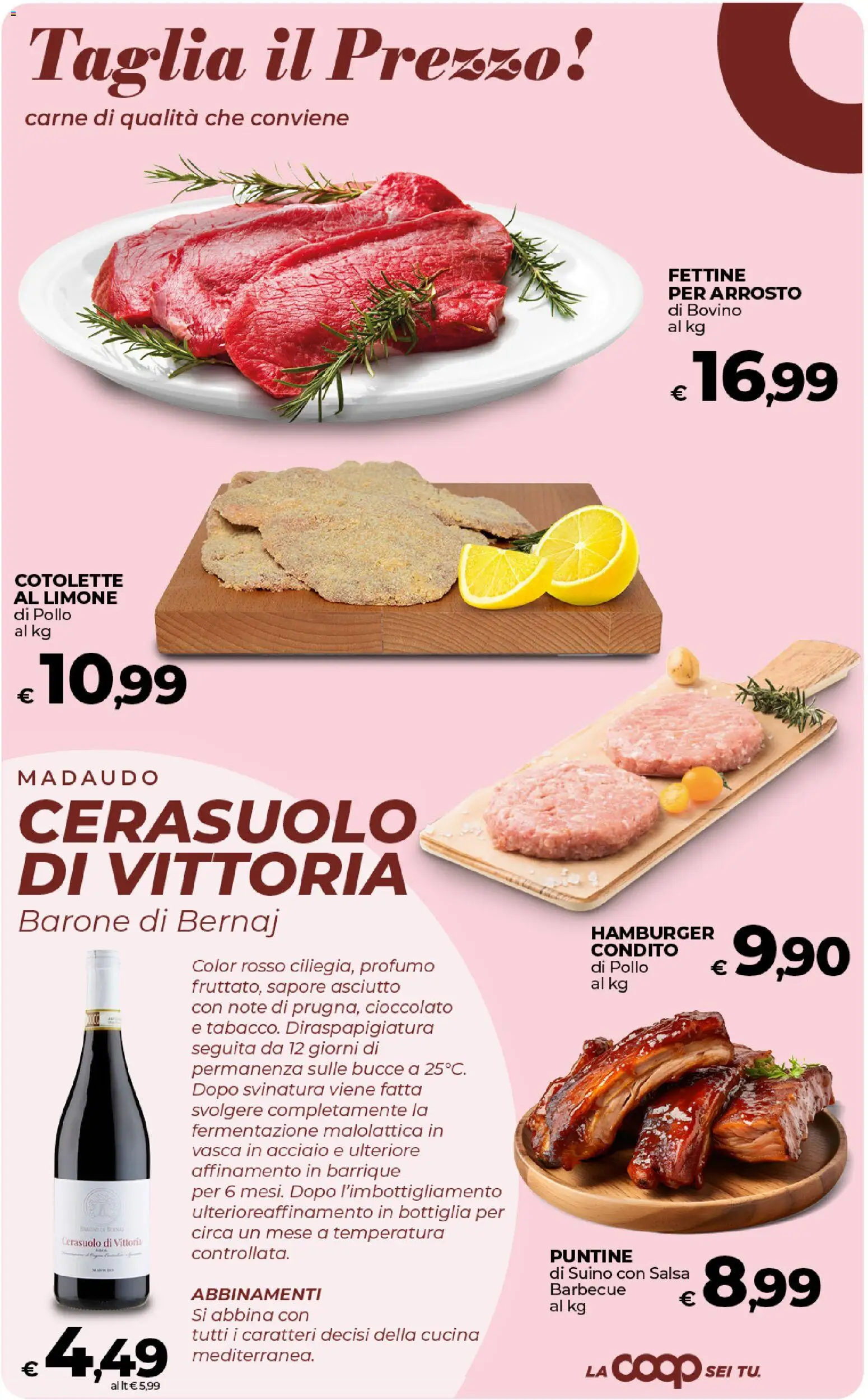 Volantino COOP del 17.01.2026 | Pagina: 14 | Prodotti: Cioccolato, Suino, Barbecue, Bottiglia