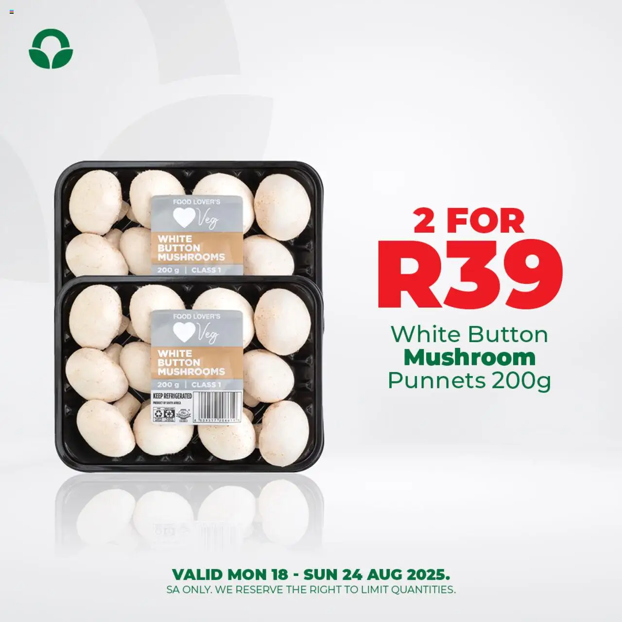 Food Lover's Market Specials │ valid from 18.08.2025 | Page: 5 | Products: Mushrooms