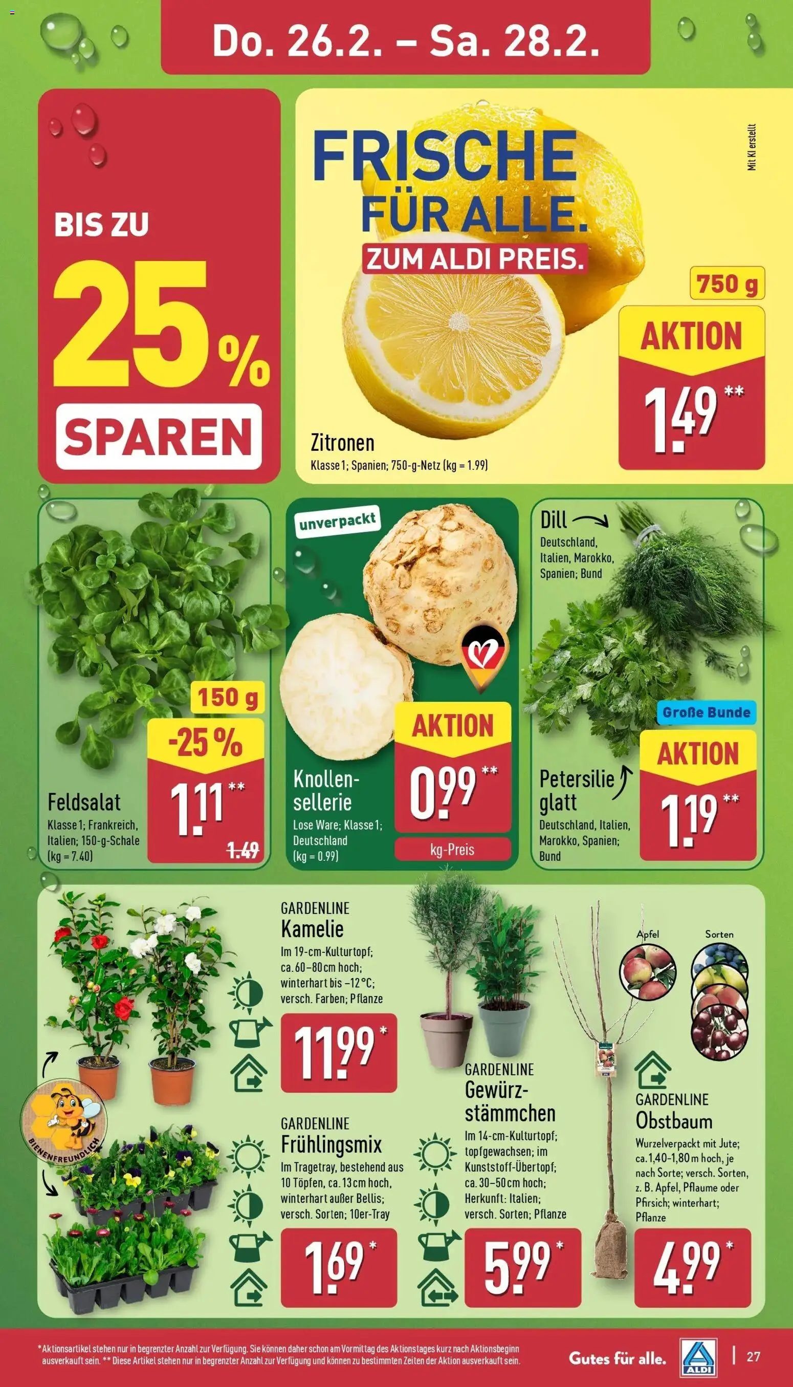 Aldi - ALDI Nord: Wochenangebote – gültig ab 22.02.2026 | Seite: 30