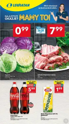 Pogląd oferty "Lewiatan gazetka - Katowice" - ważna od 26.02.2026