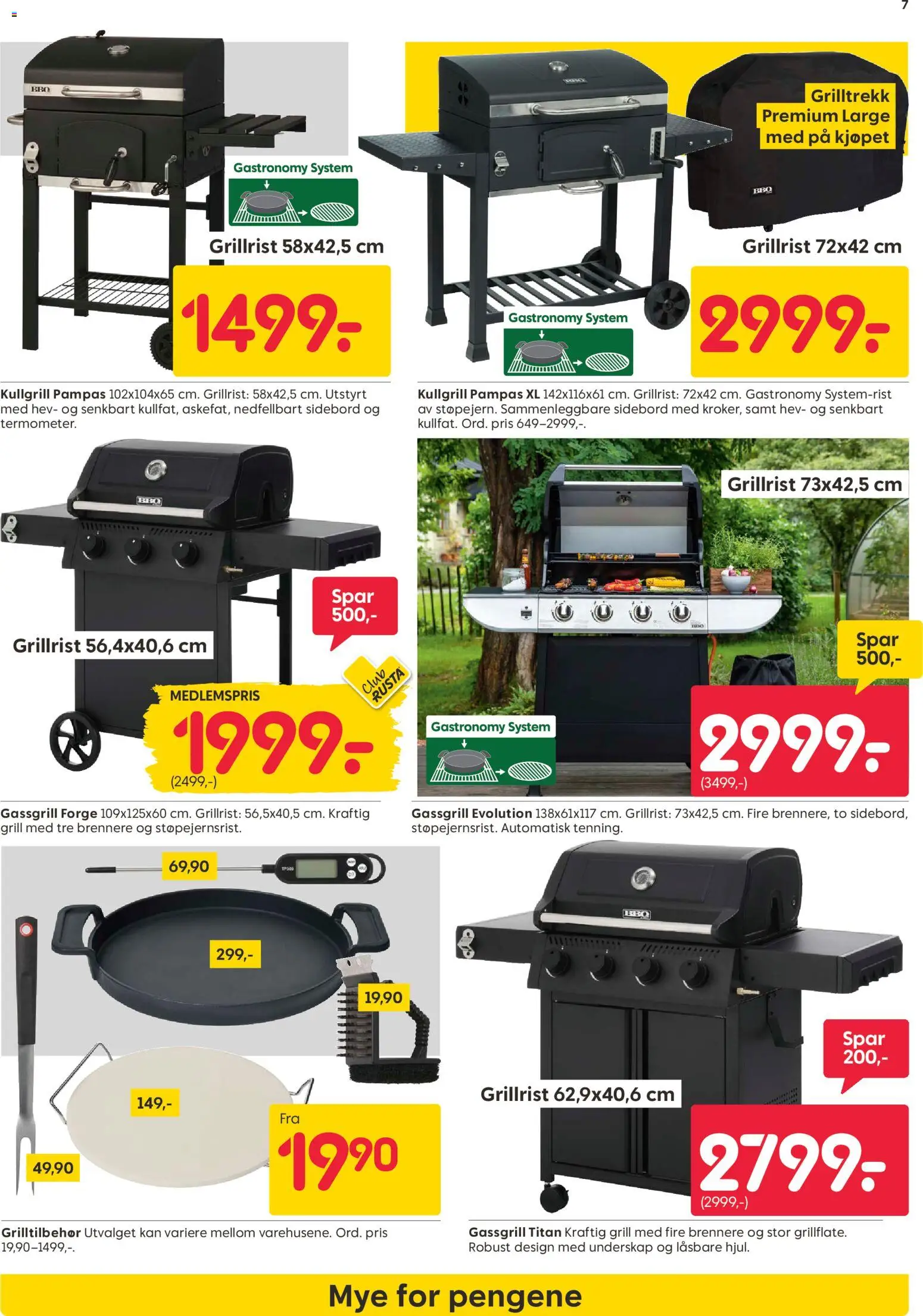 {H1} | Side: 7 | Produkter: Grill, Sidebord