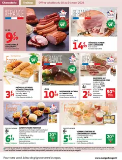 Auchan - Prévisualisation de Auchan prospectus valide à partir de 10.03.2026 | Page: 30 | Produits: Saucisson, Persil, Ail, Jambon