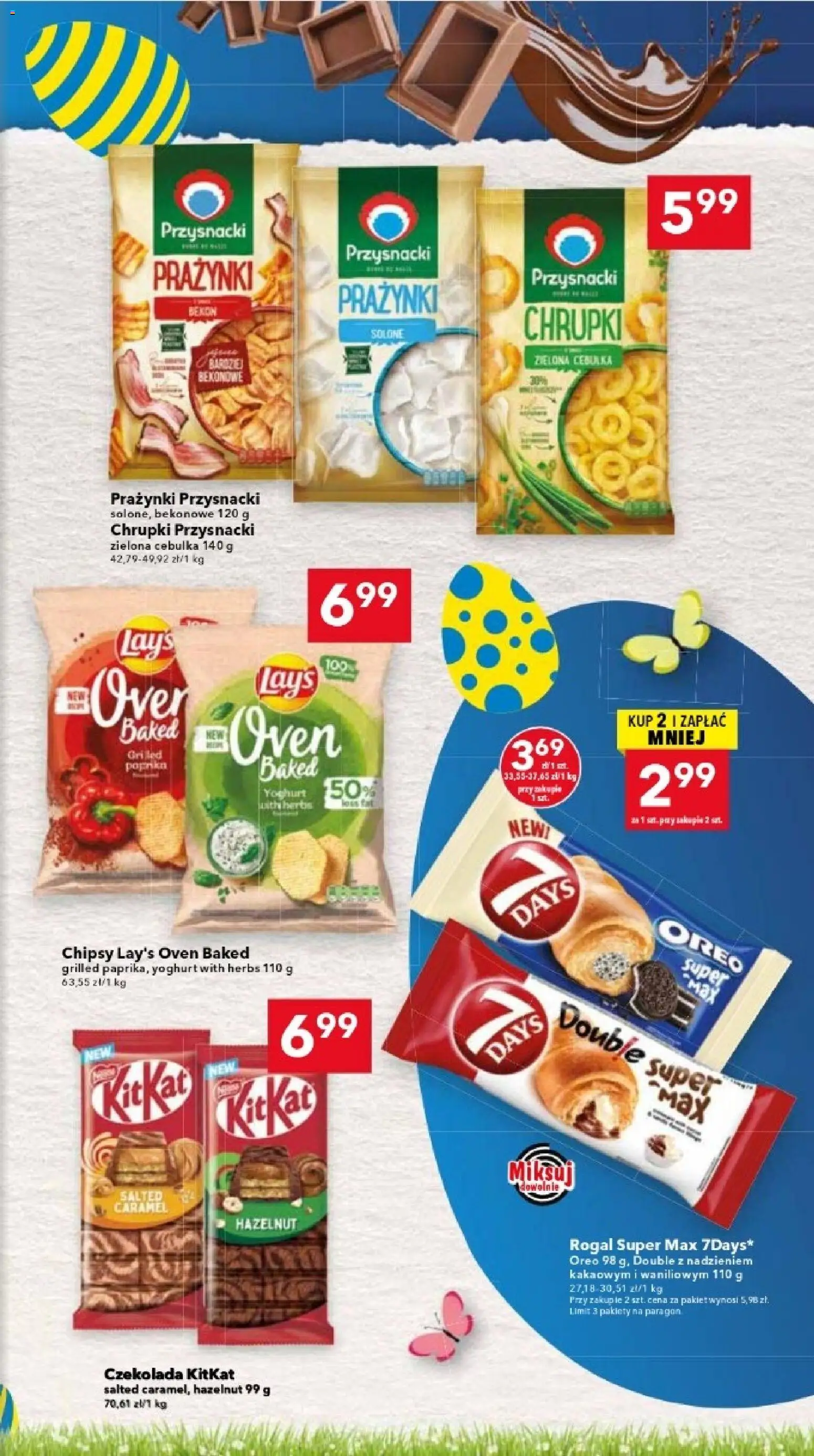 Lewiatan gazetka - Katowice od 12.03.2026 | Strona: 11 | Produkty: Chipsy, Chrupki, Bekon, Czekolada