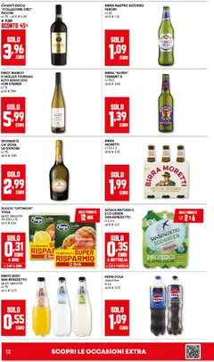 Anteprima del volantino Volantino Panorama	 valido a partire dal 23.10.2025 | Pagina: 12 | Prodotti: Tennent's, Pesca, Spumante, Acqua naturale