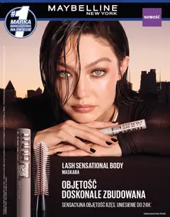 Pogląd oferty "LASH SENSATIONAL BODY MASKARA, Sensacyjna objętość rzęs. Uniesienie do 24H." - ważna od 01.03.2026 | Strona: 111 | Produkty: Maskara, Body