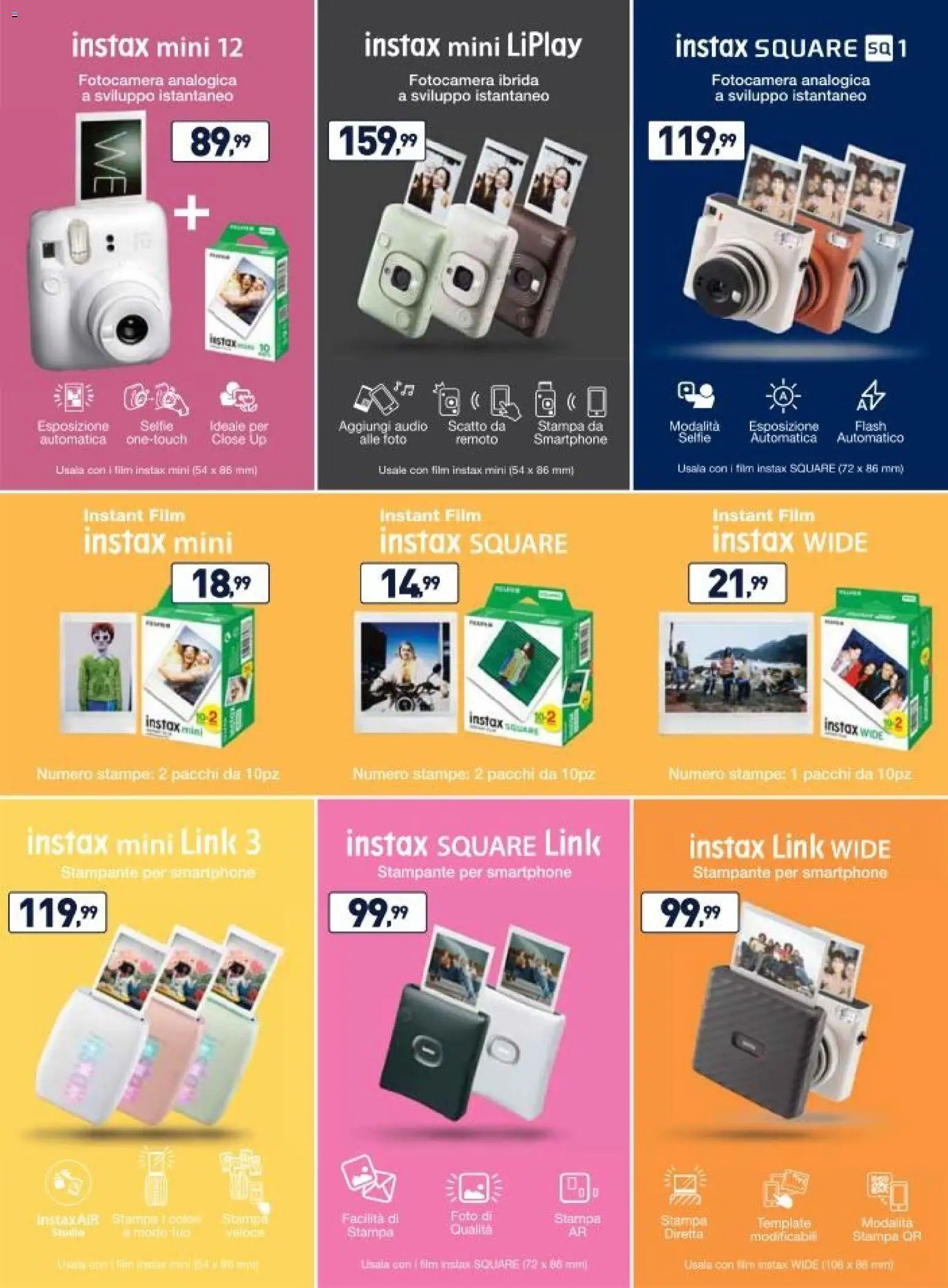 Volantino Unieuro del 15.12.2025 | Pagina: 62 | Prodotti: Smartphone, Audio, Fotocamera, Stampa