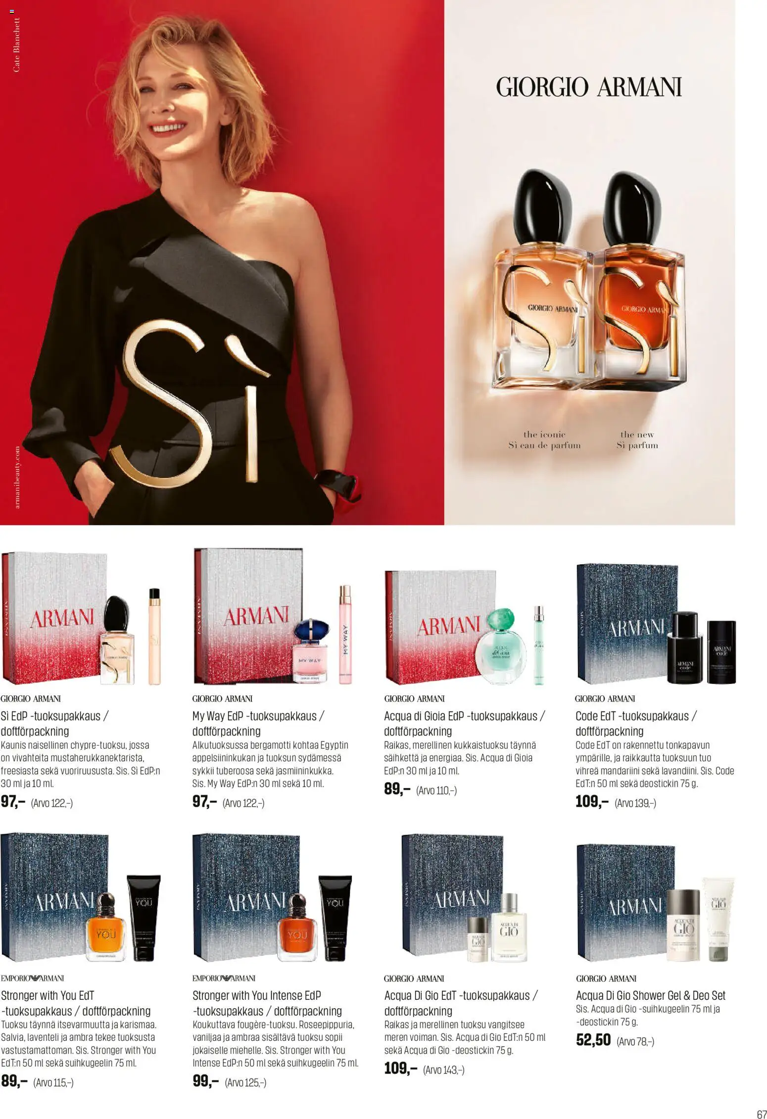 Sokos tarjoukset – voimassa 12.11.2025 alkaen | Sivu: 67 | Tuotteet: Tuoksu