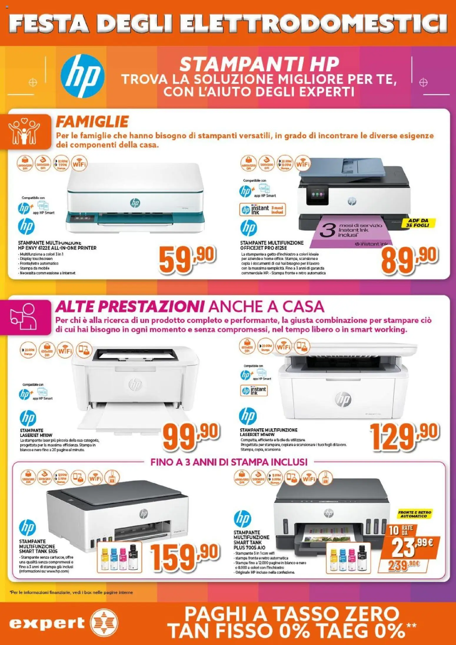 Volantino Expert del 12.03.2026 | Pagina: 24 | Prodotti: Mobile, Stampante, Stampa