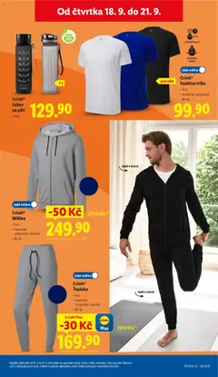 Crivit® Funkční triko, Funkční triko, kus, materiál: polyester, M-XL od 18.09.2025 | Strana: 39 | Produkty: Mikina, Tepláky, Funkční triko, Láhev