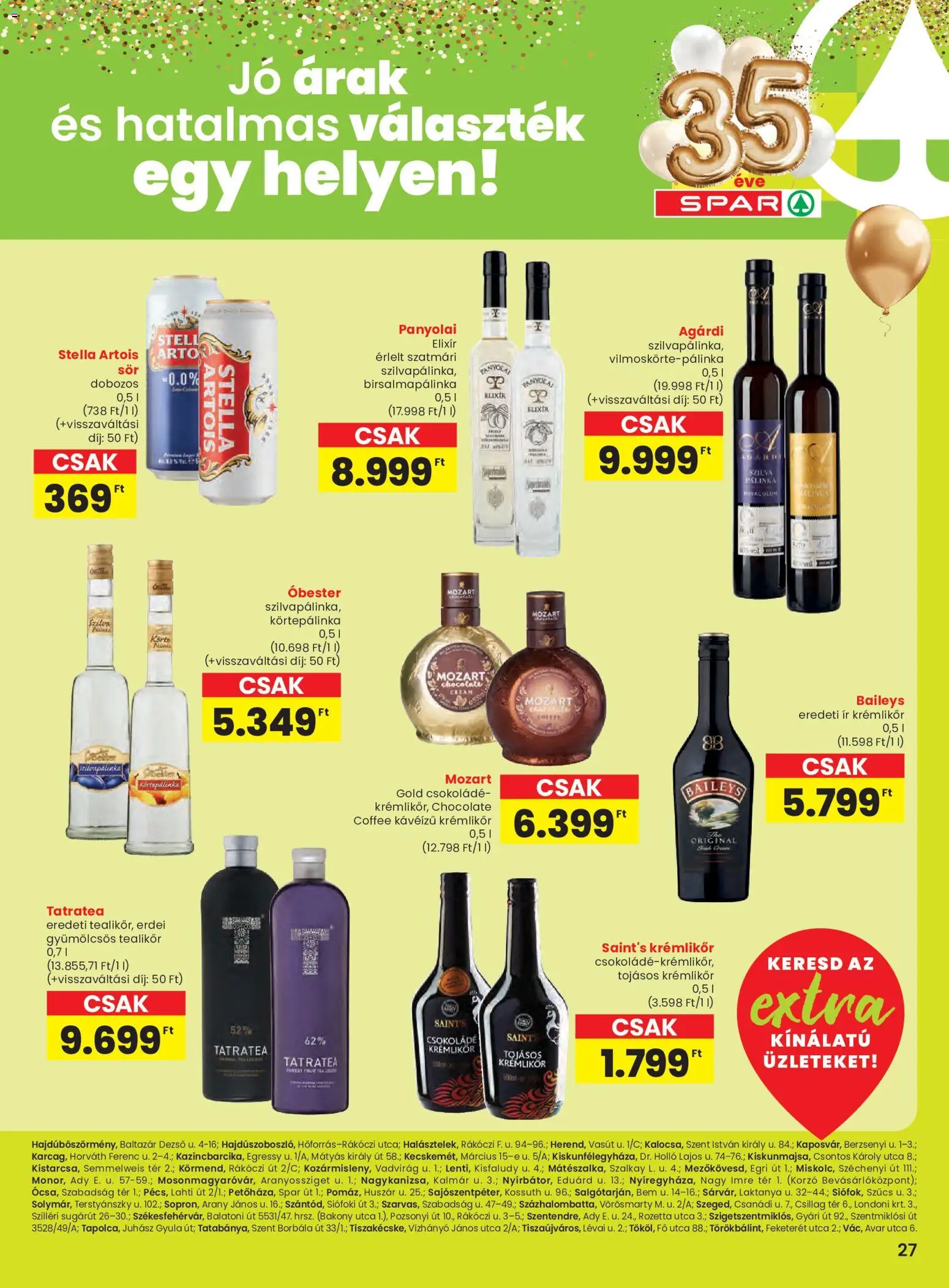 Spar akciós ujság - amely érvényes a következő dátumtól: 08.01.2026 | Oldal: 8 | Termékek: Pálinka, Szilva, Csokoládé, Tea