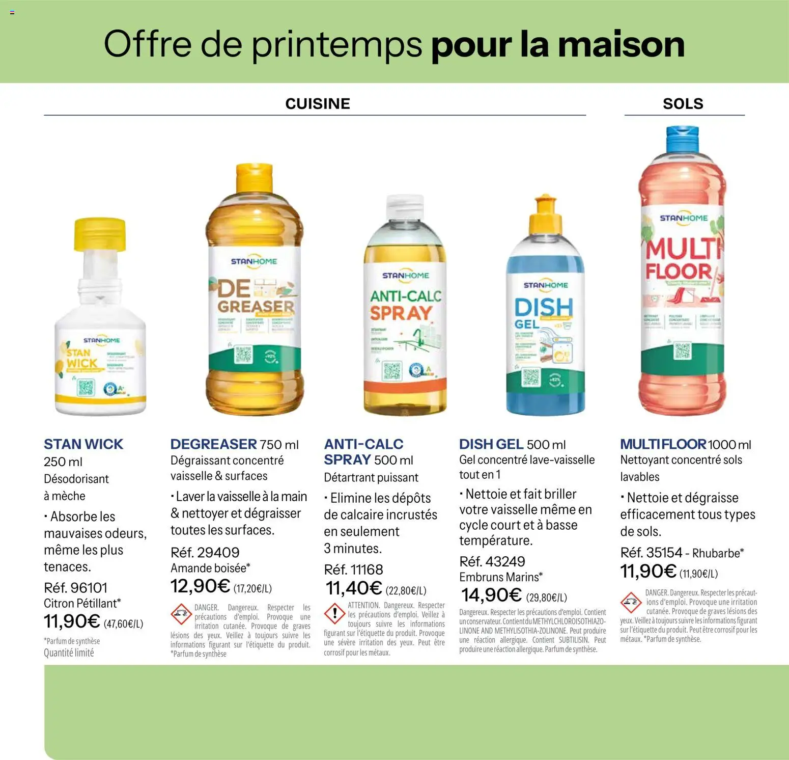 {H1} | Page: 6 | Produits: Amande, Citron, Parfum, Désodorisant