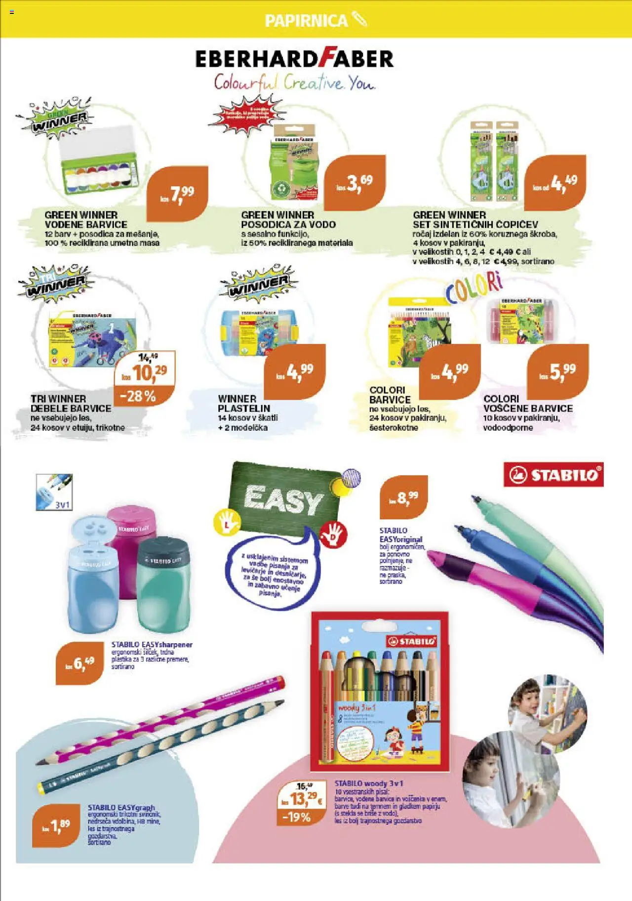 Müller katalog │ velja od 11.08.2025 | Stran: 7 | Izdelki: Barvice, Kos