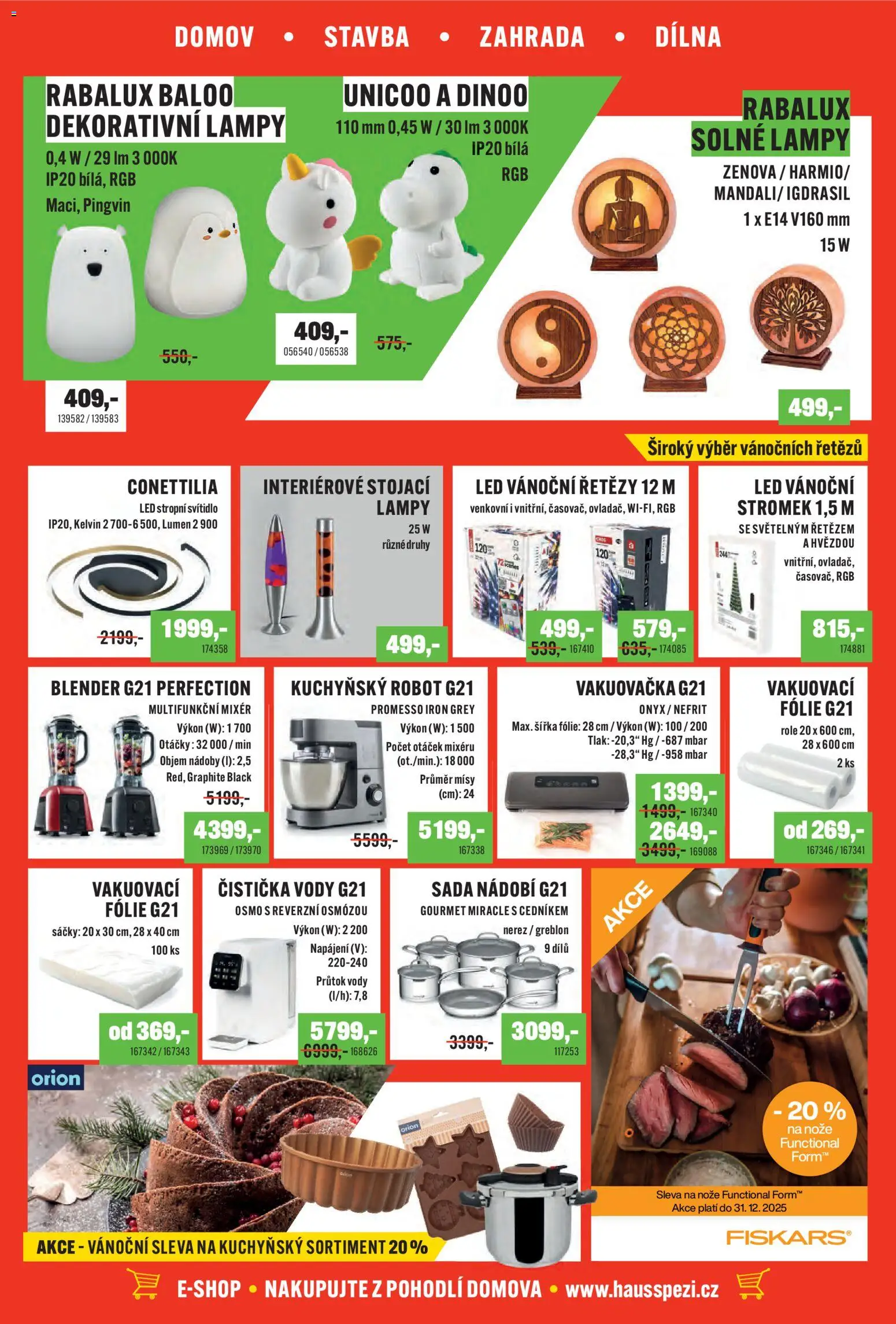 Haus Spezi leták od 14.11.2025 | Strana: 3 | Produkty: Vakuovačka, Gourmet, Kuchyňský robot, Mixér